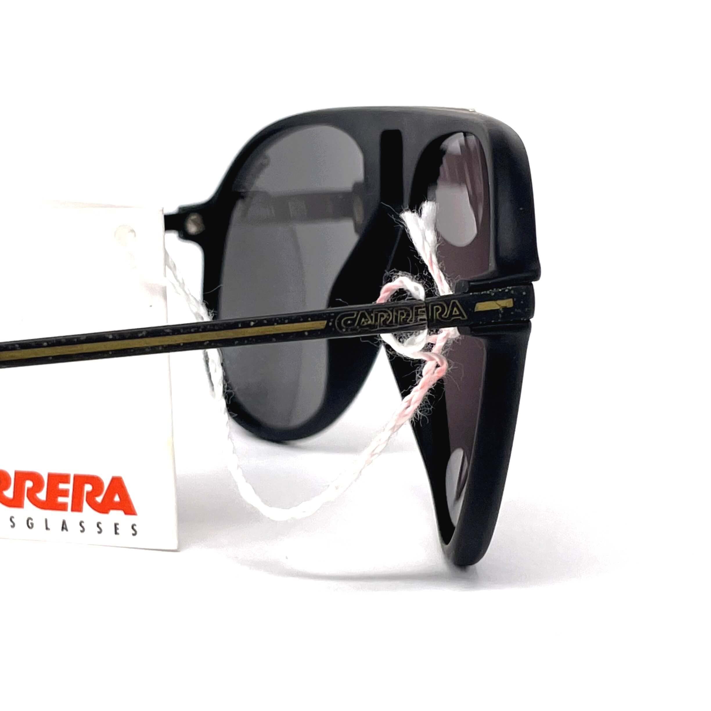 Vintage CARRERA 5595 "Ultrasight" black aviatior sunglasses