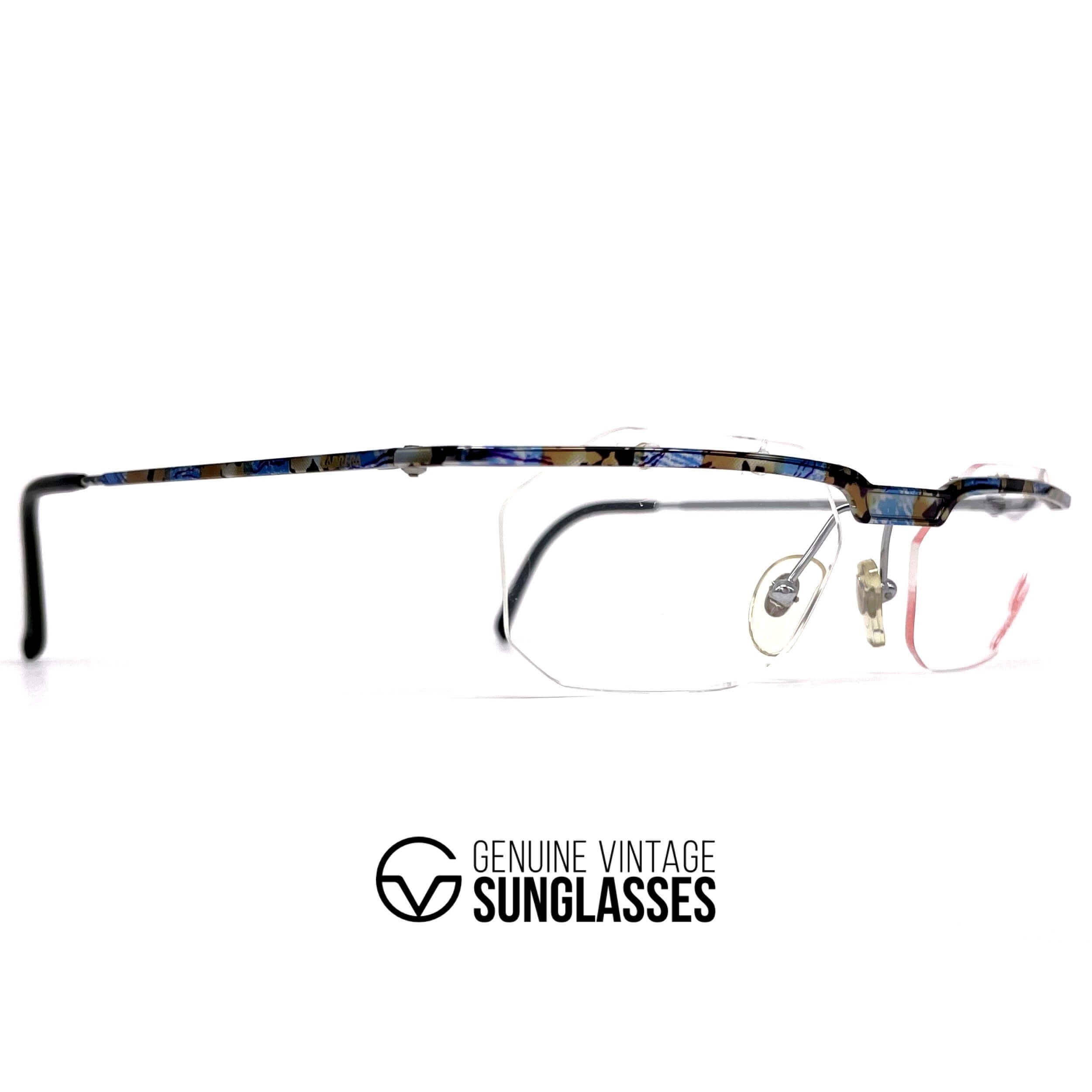 Vintage CARRERA 5751 rimless designer glasses frames