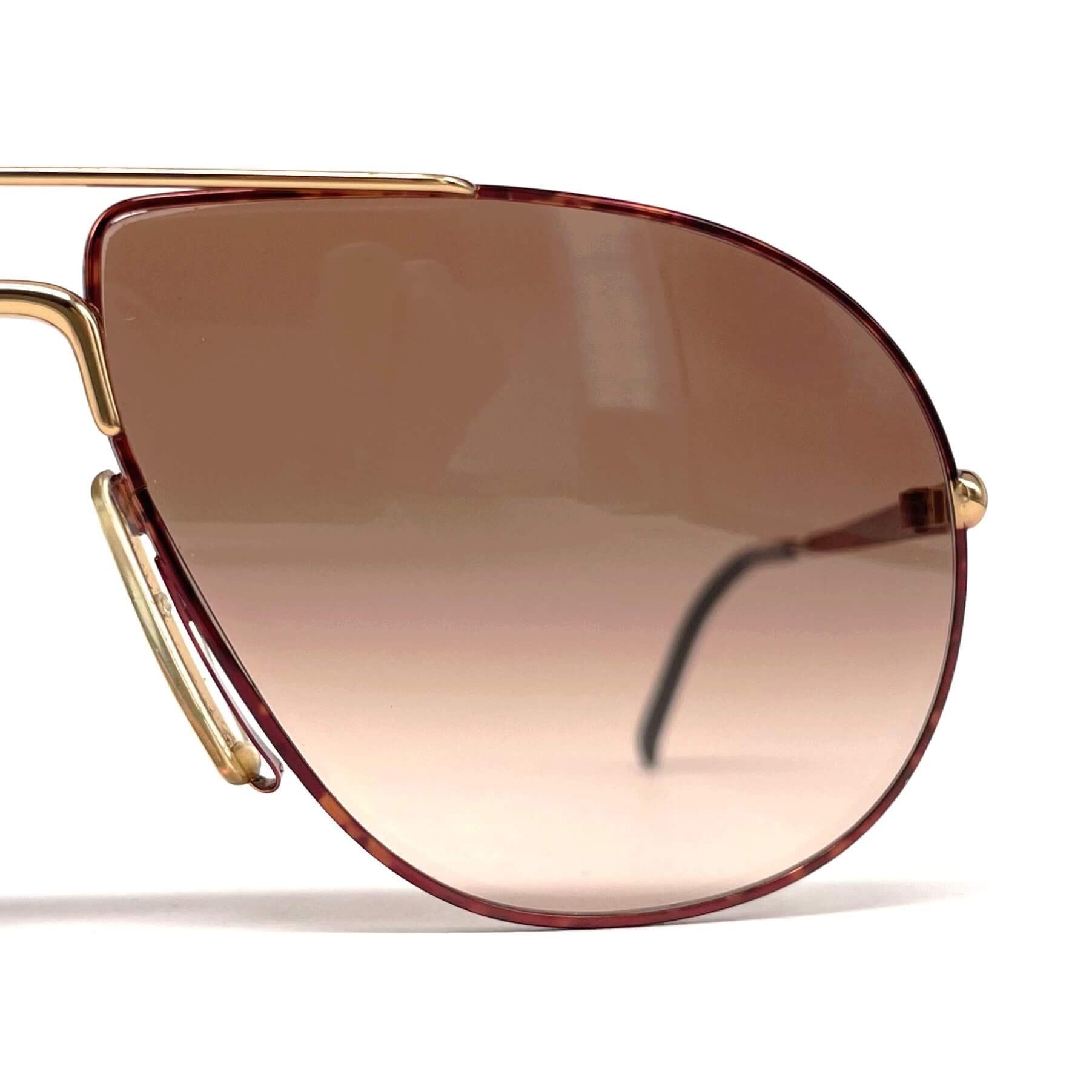 Vintage CARRERA 5851 by MOVADO rare aviator sunglasses