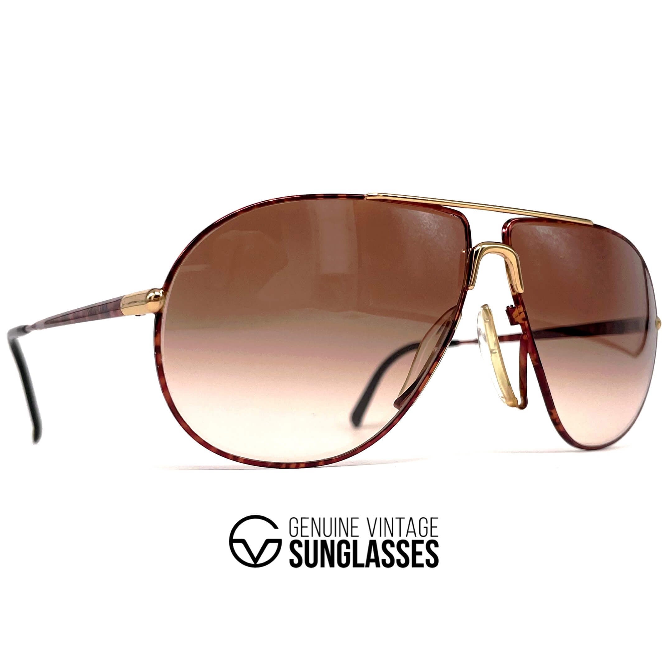 Vintage CARRERA 5851 by MOVADO rare aviator sunglasses