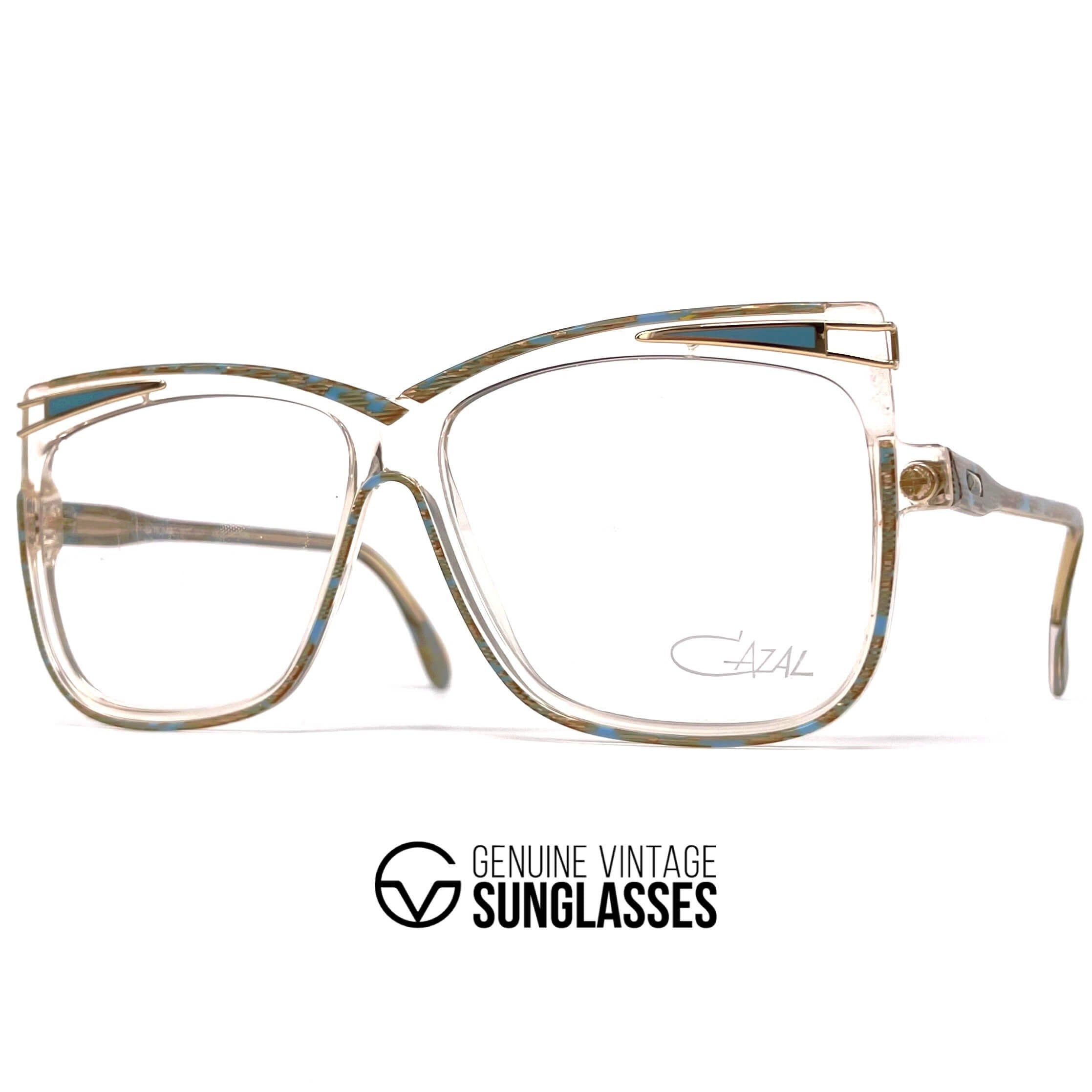 Vintage CAZAL 168 futuristic glasses frames