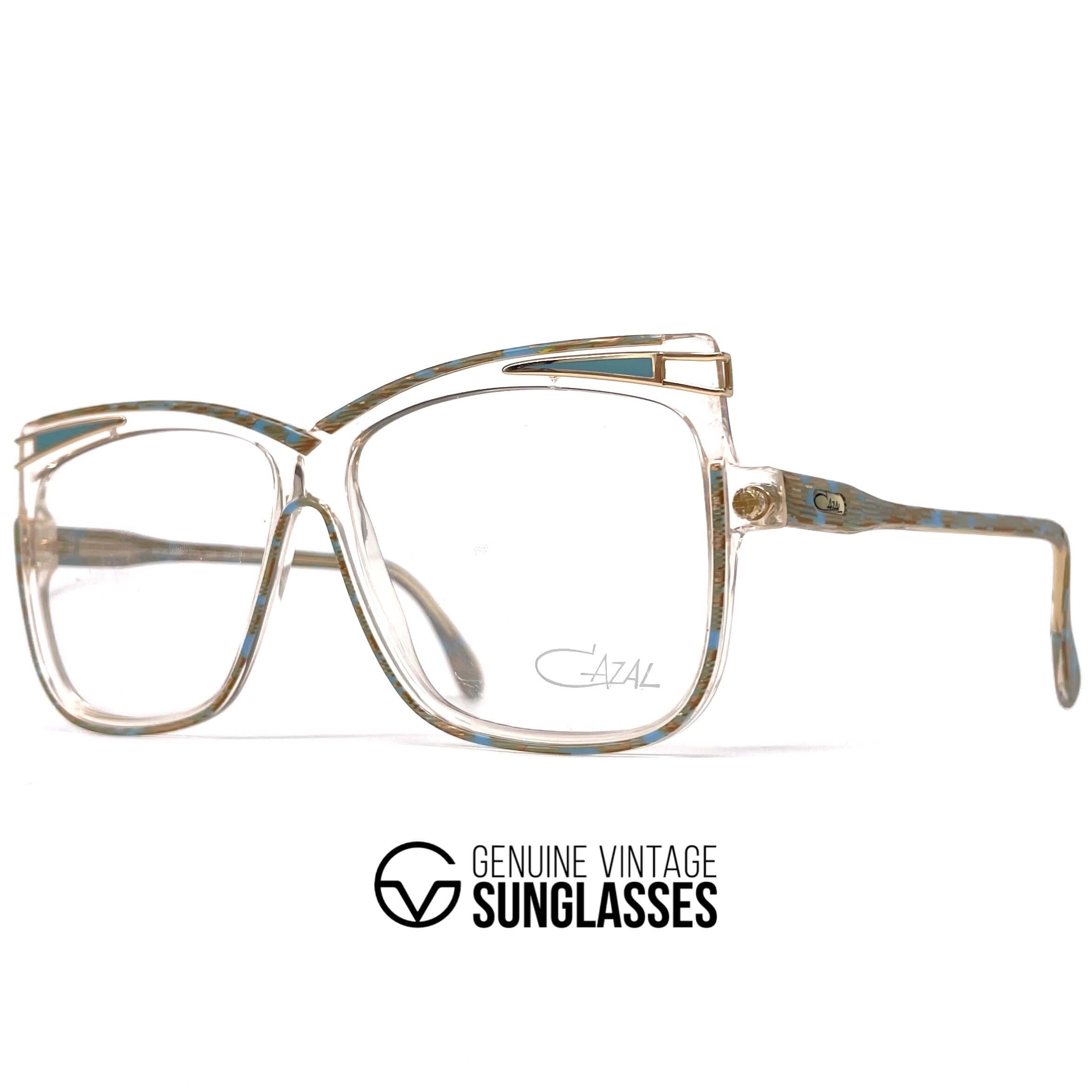 Vintage CAZAL 168 futuristic glasses frames