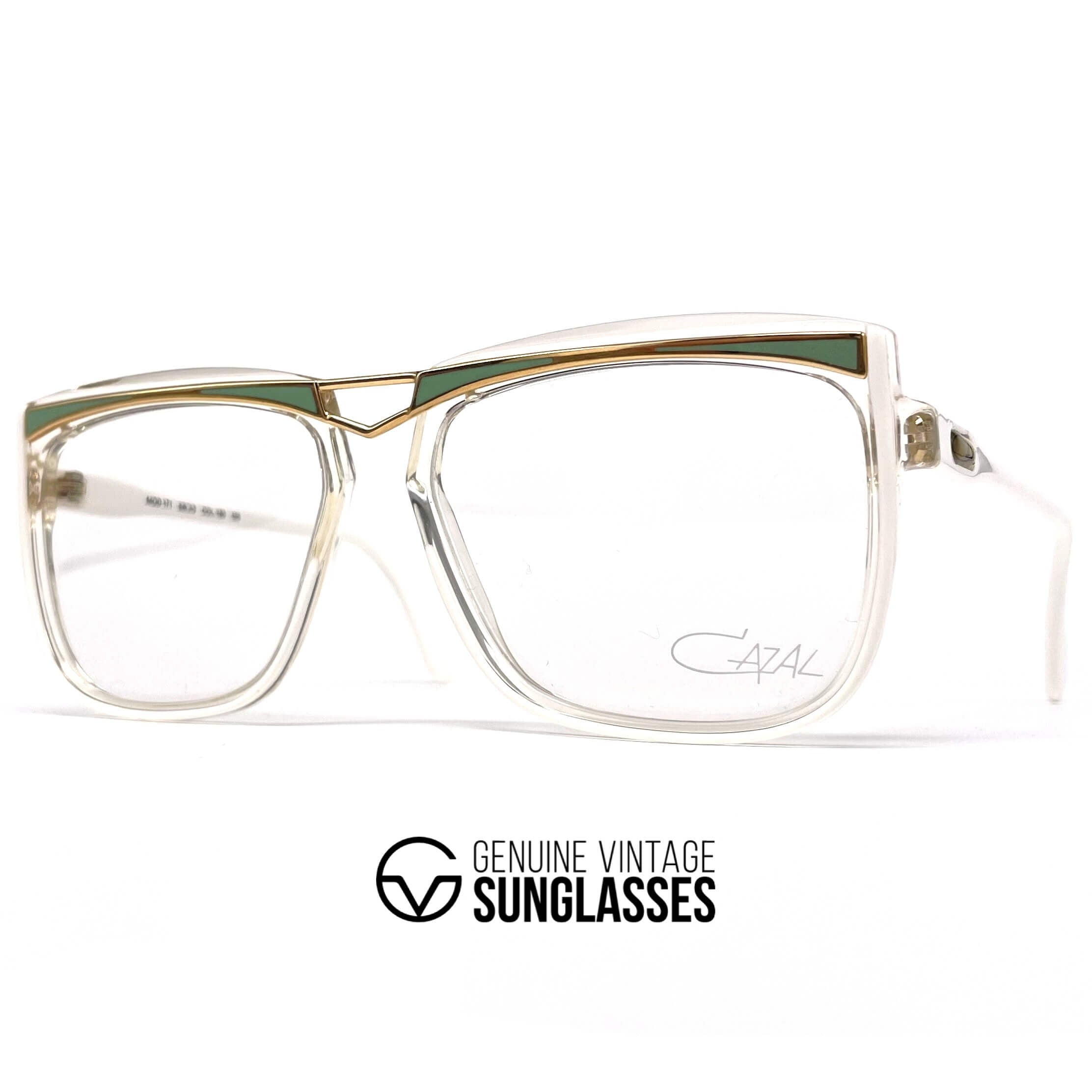 Vintage CAZAL 171 futuristic glasses frames