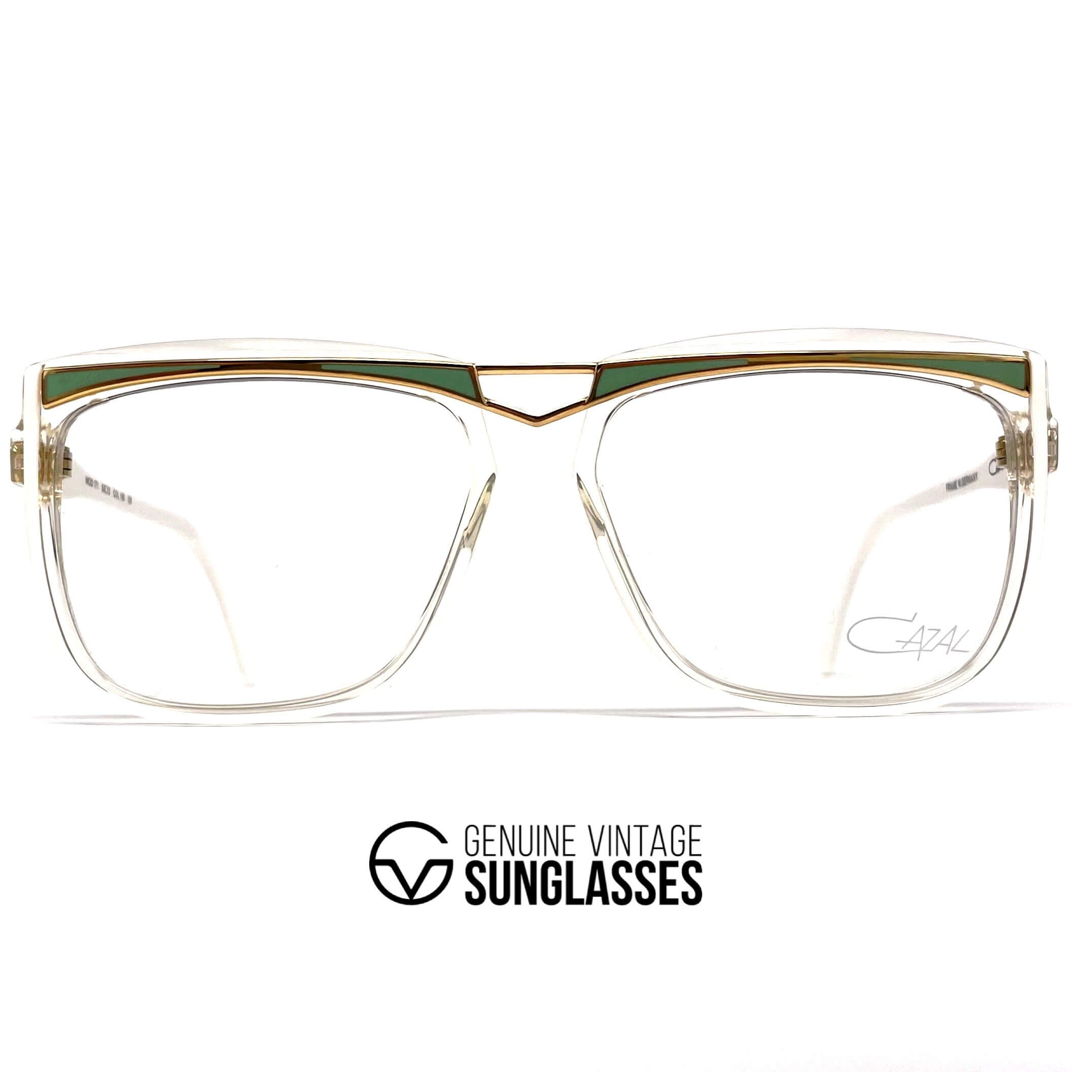 Vintage CAZAL 171 futuristic glasses frames