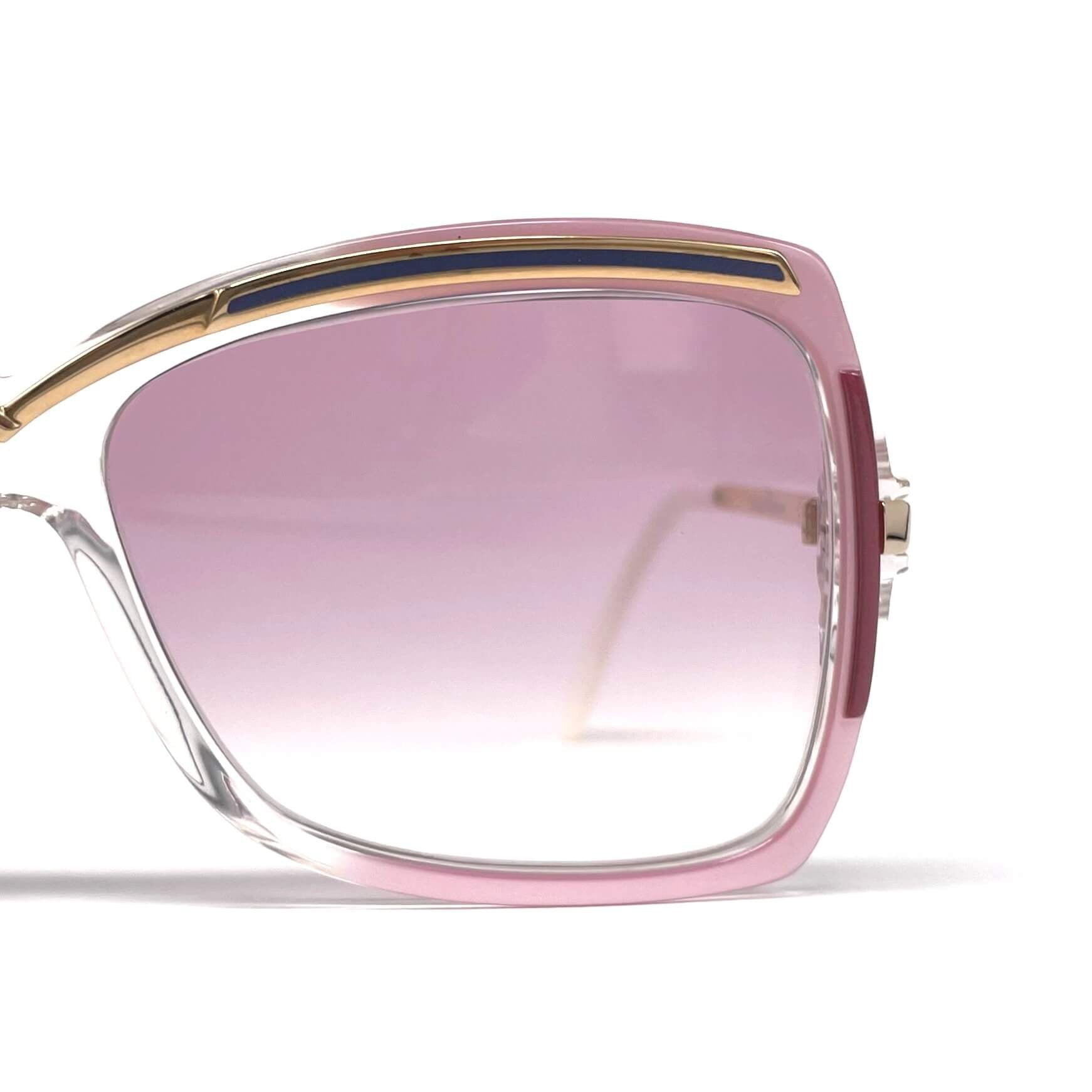 Vintage CAZAL 177 futuristic pink sunglasses