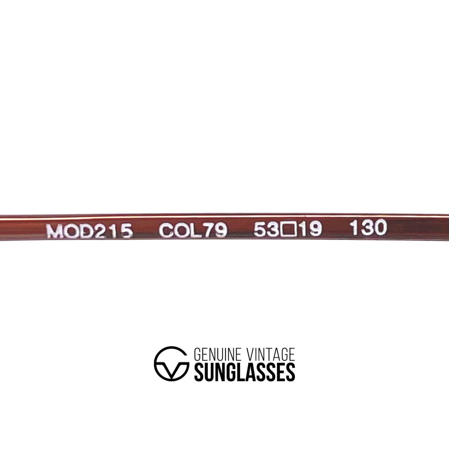 Vintage CAZAL 215 rimless sunglasses