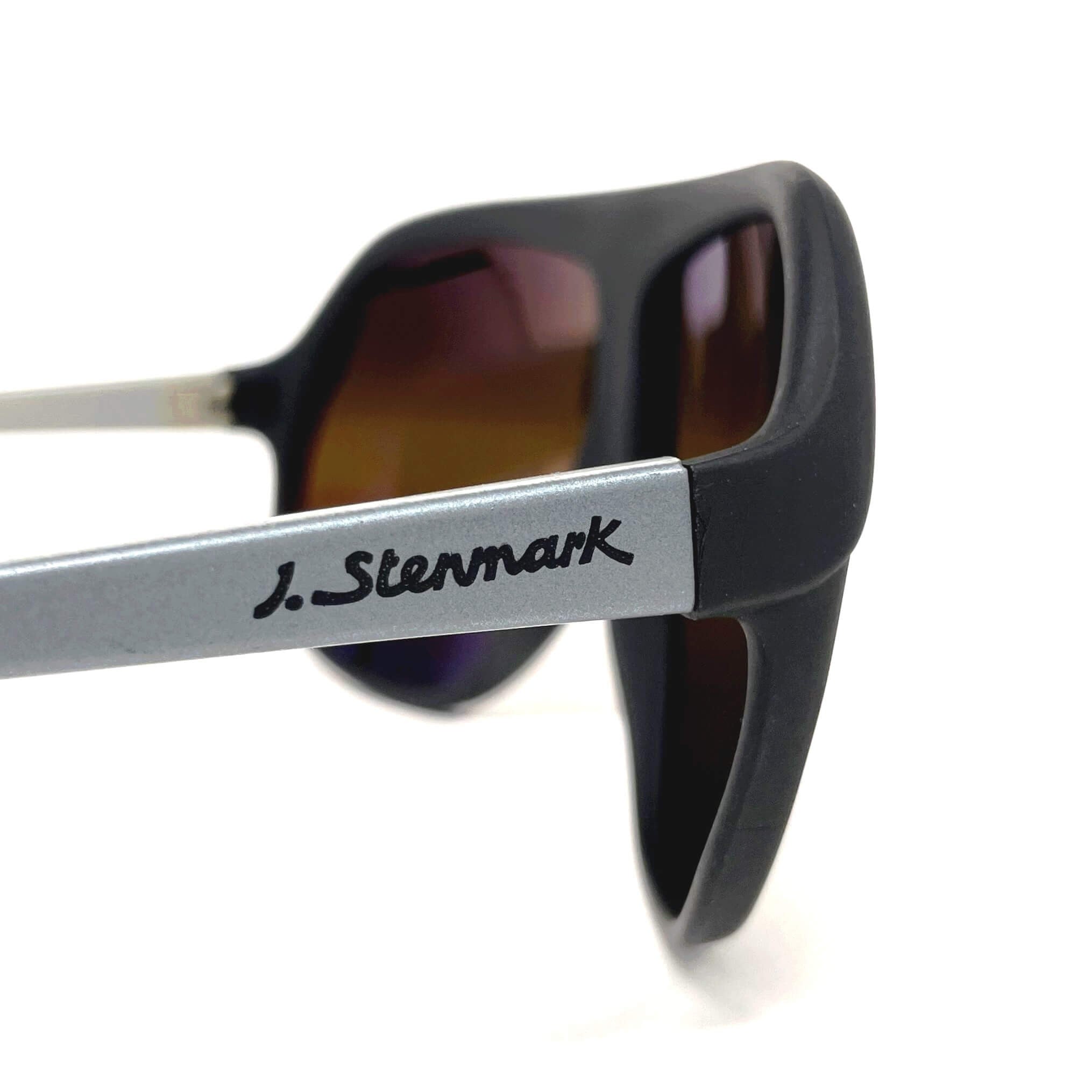 Vintage CEBE 1902 J.Stenmark Sport mirrored black matte sunglasses