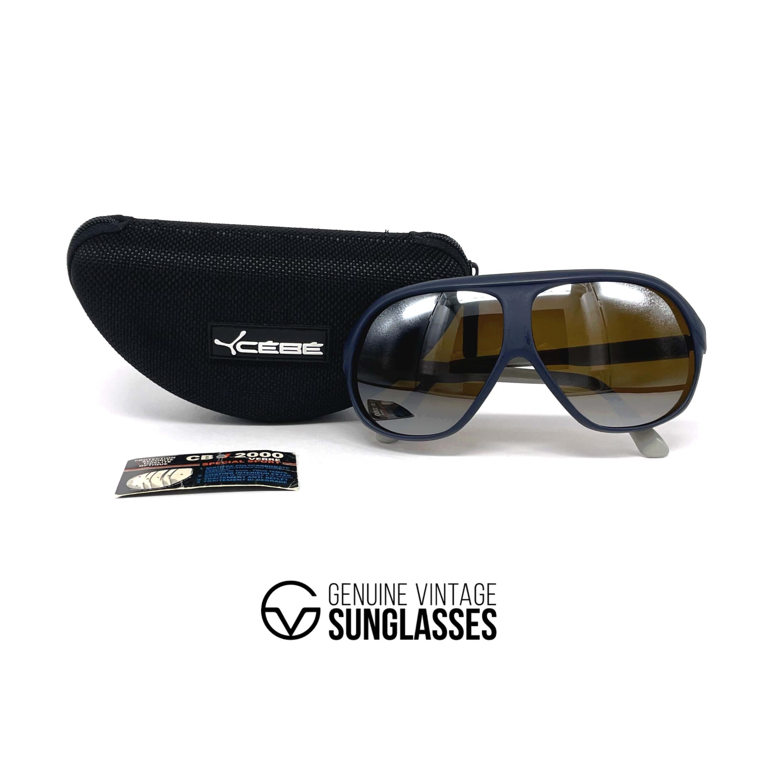 Vintage CEBE 1902 J.Stenmark mirrored sports sunglasses