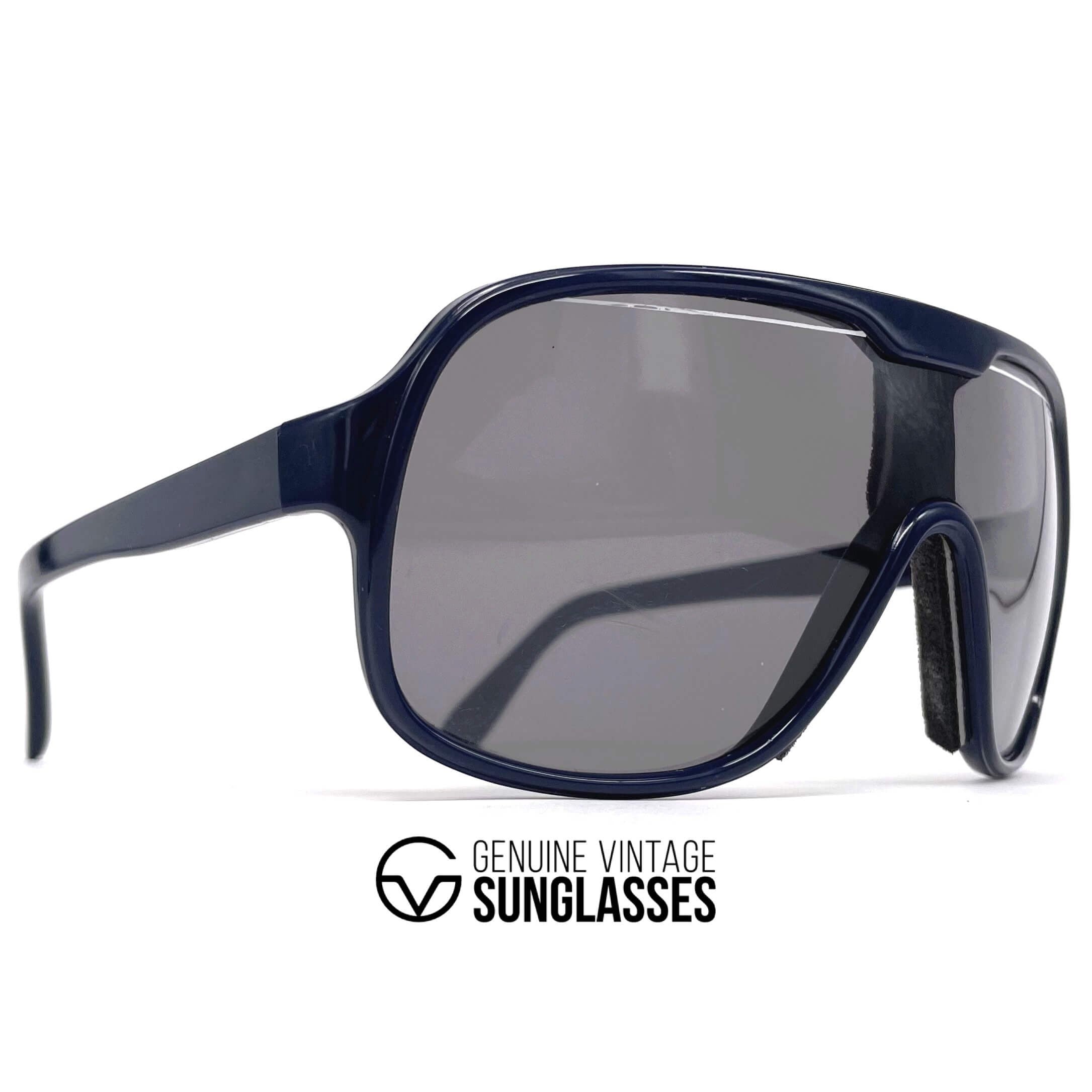 Vintage CEBE 1903 blue sports sunglasses