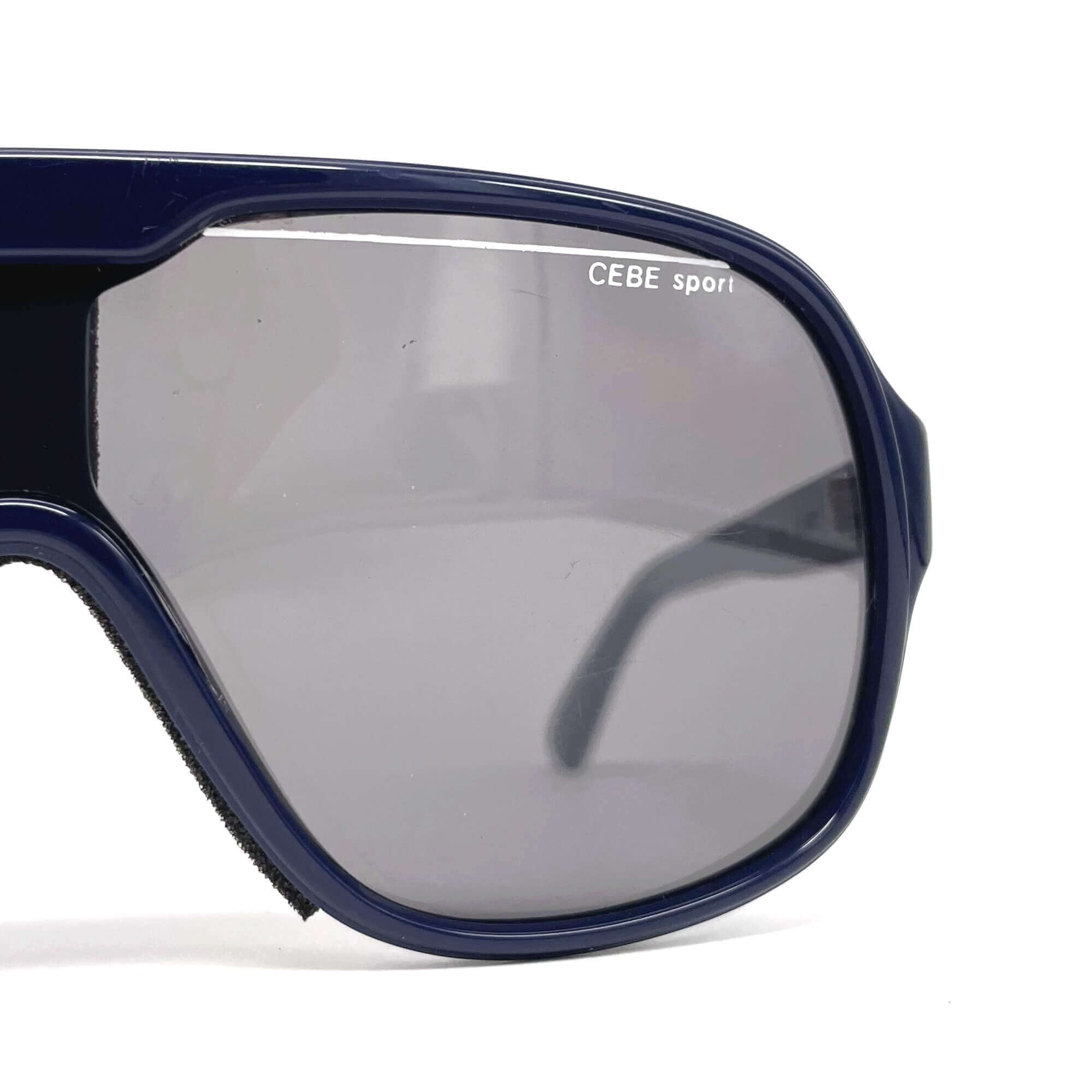 Vintage CEBE 1903 blue sports sunglasses