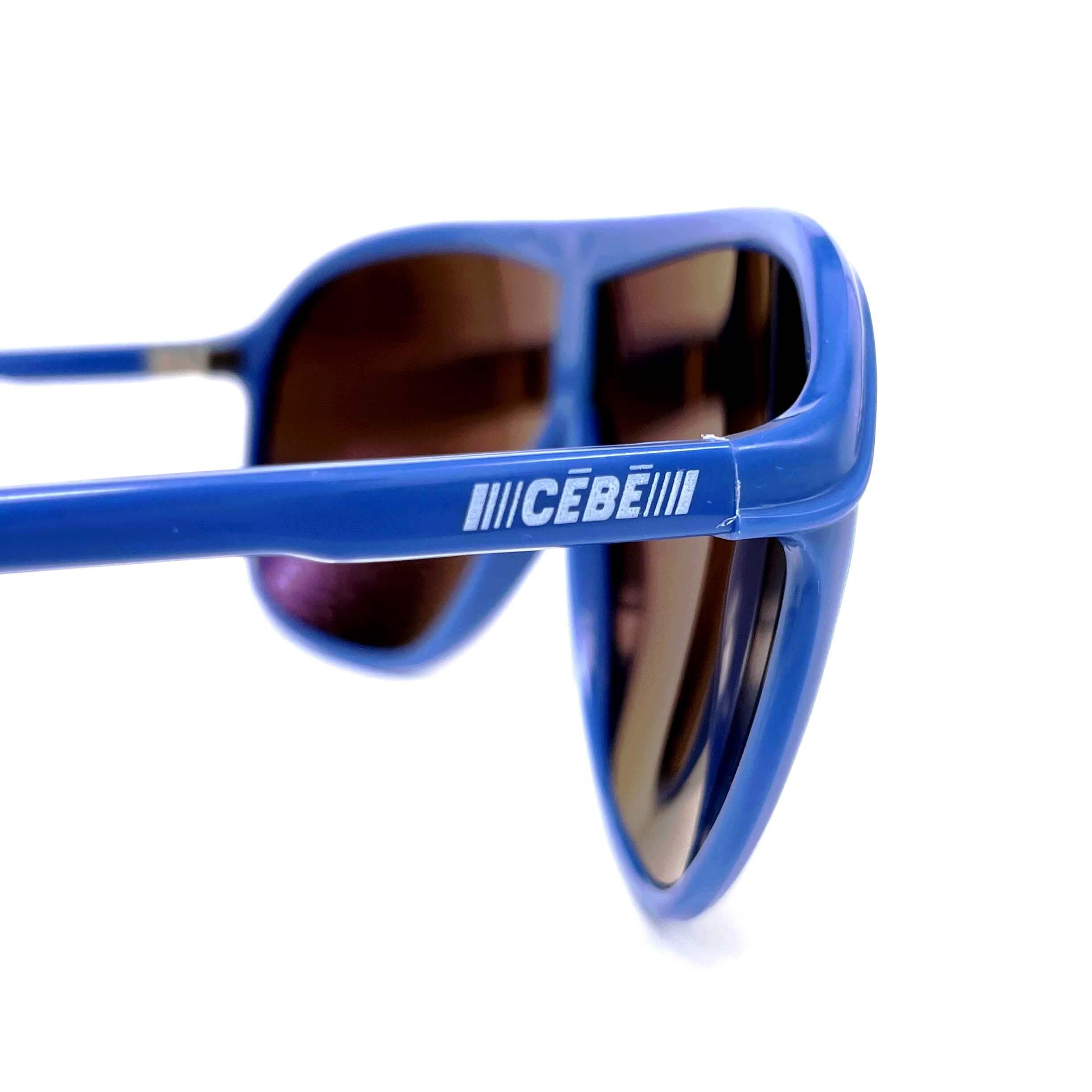 Vintage CEBE 1904 mirrored sports sunglasses