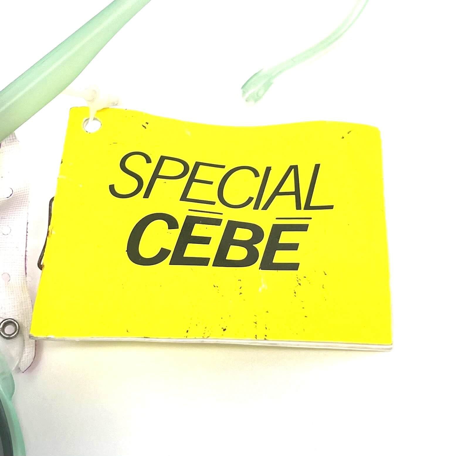 Vintage CEBE 1963 glacier mirrored sports sunglasses