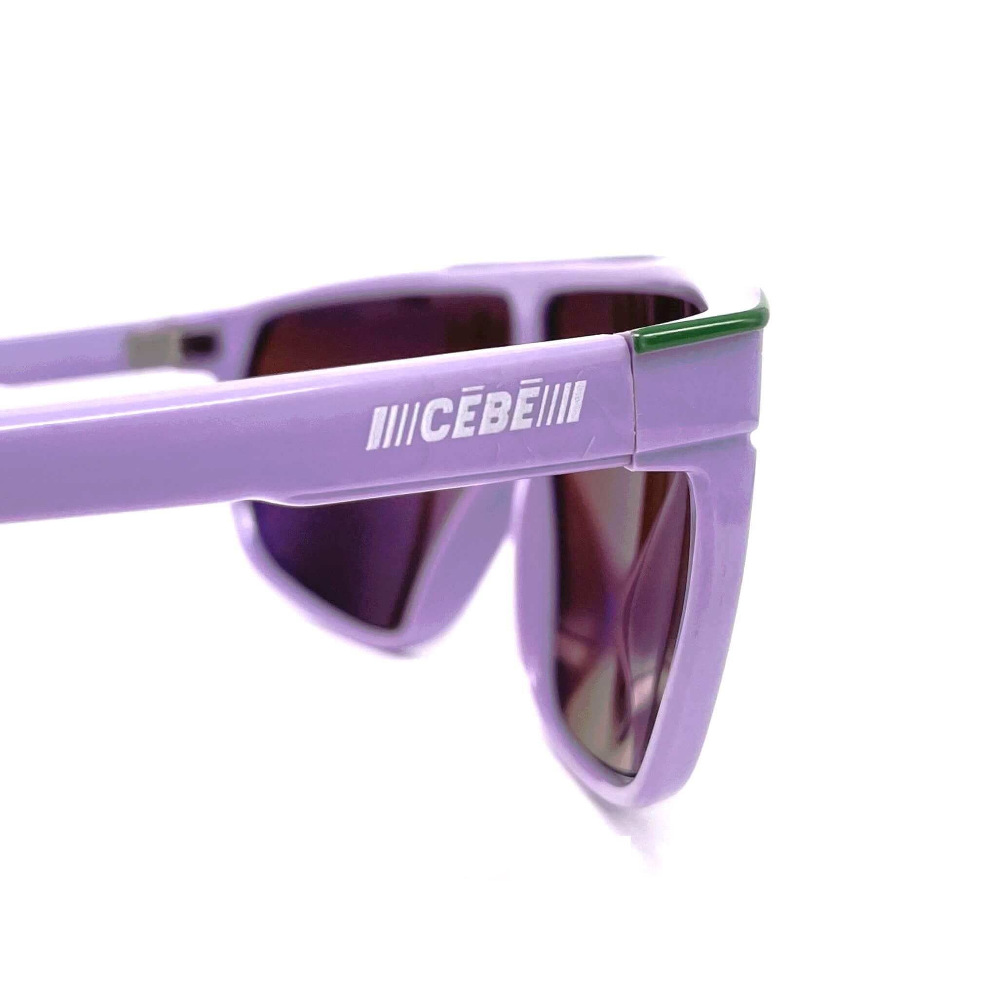 Vintage CEBE 2000 mirrored blue sports sunglasses