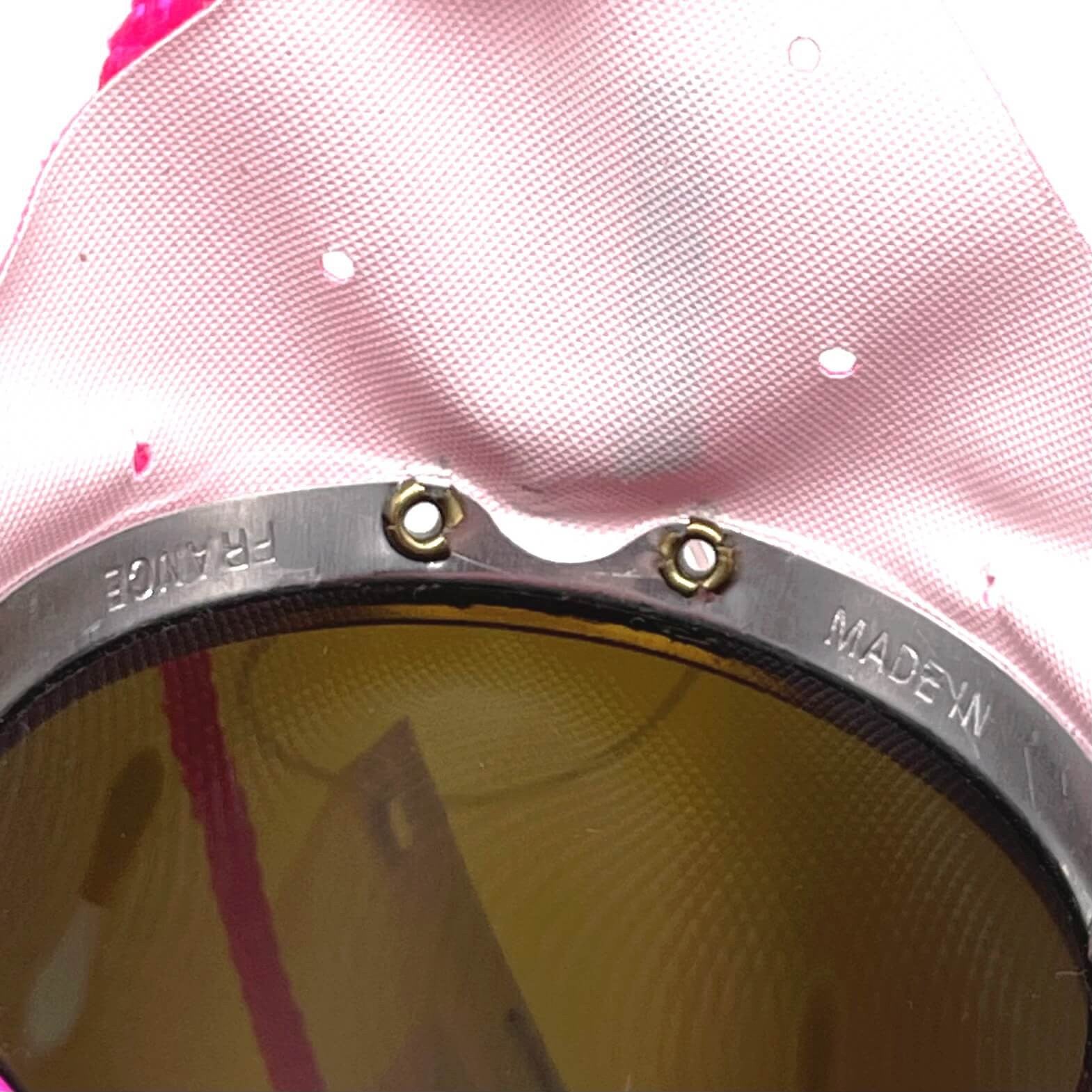 Vintage CEBE 246 pink mirrored glacier sports sunglasses