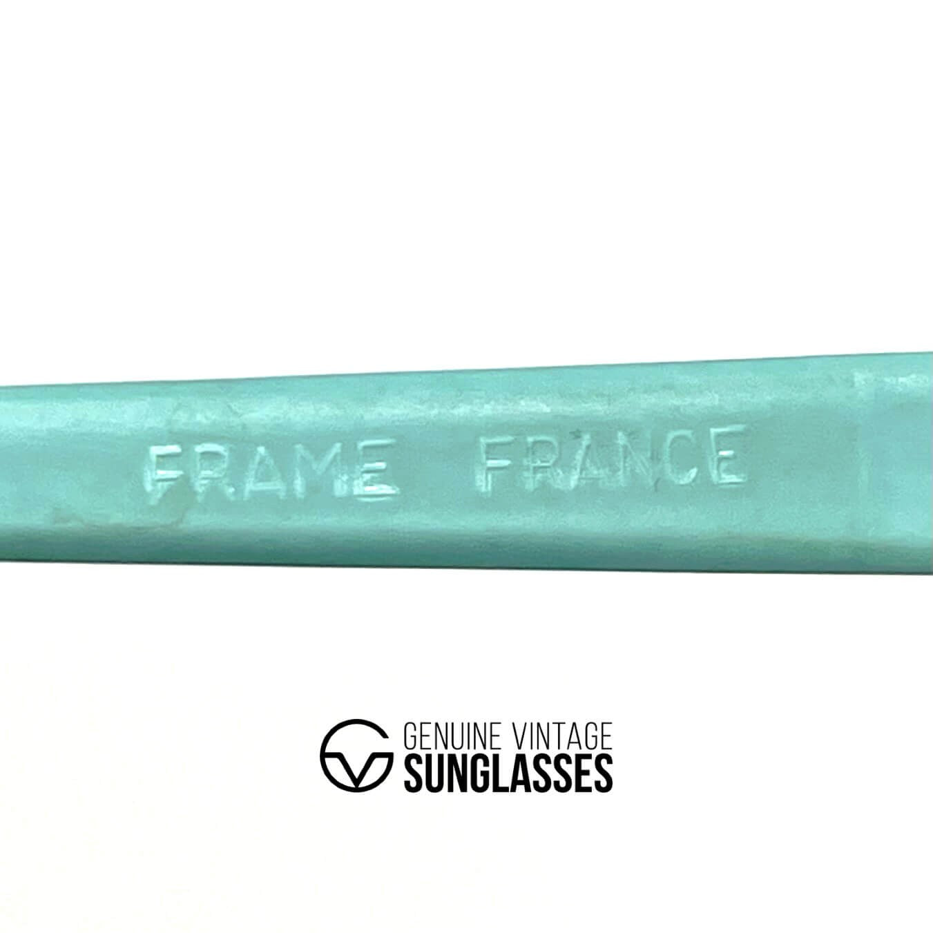 Vintage CEBE 519 green gold designer sunglasses