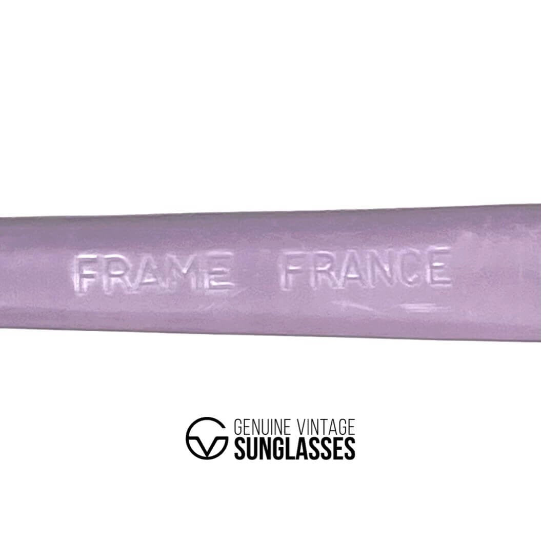 Vintage CEBE 519 purple gold designer sunglasses