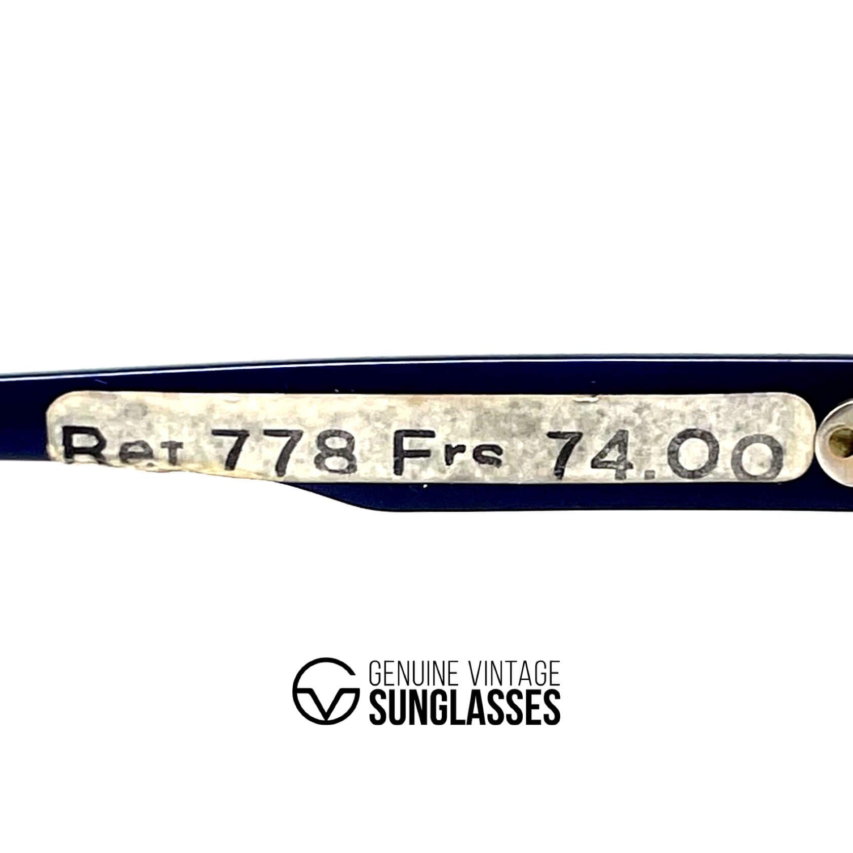 Vintage CEBE 778 extravaganza bizarre sunglasses