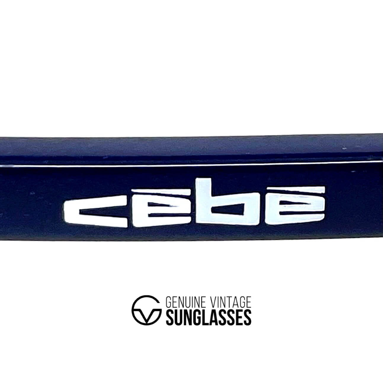 Vintage CEBE 962 Rally Coq blue XXL sports sunglasses