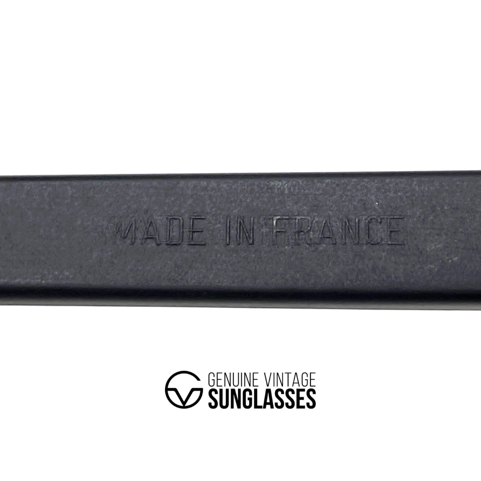 Vintage CEBE 974 rare black matte XXL designer sunglasses