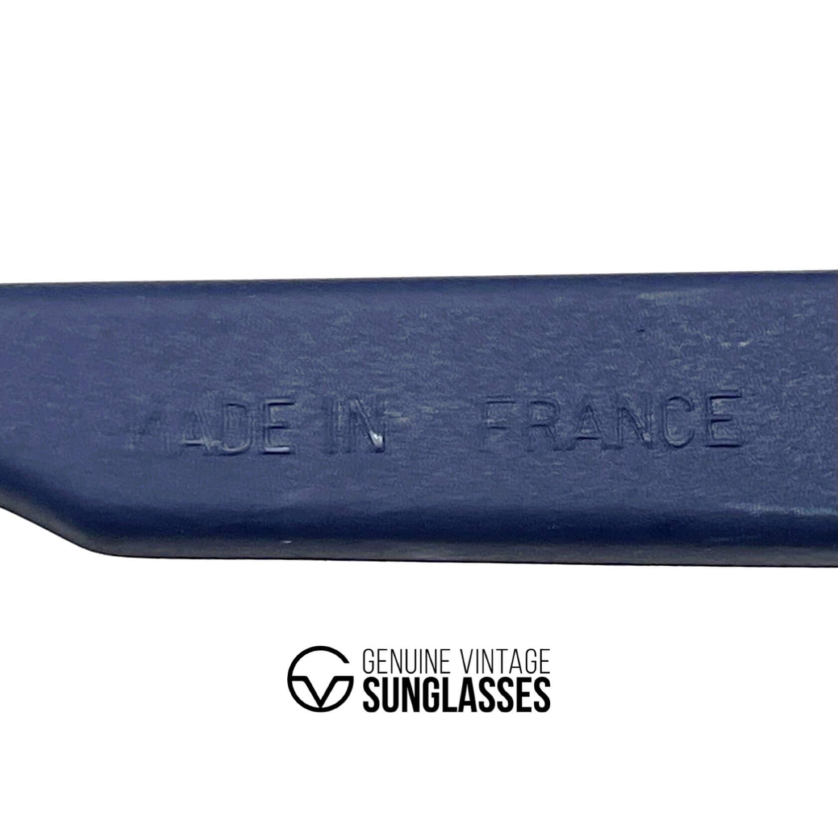 Vintage CEBE 975 blue matte XL designer sunglasses