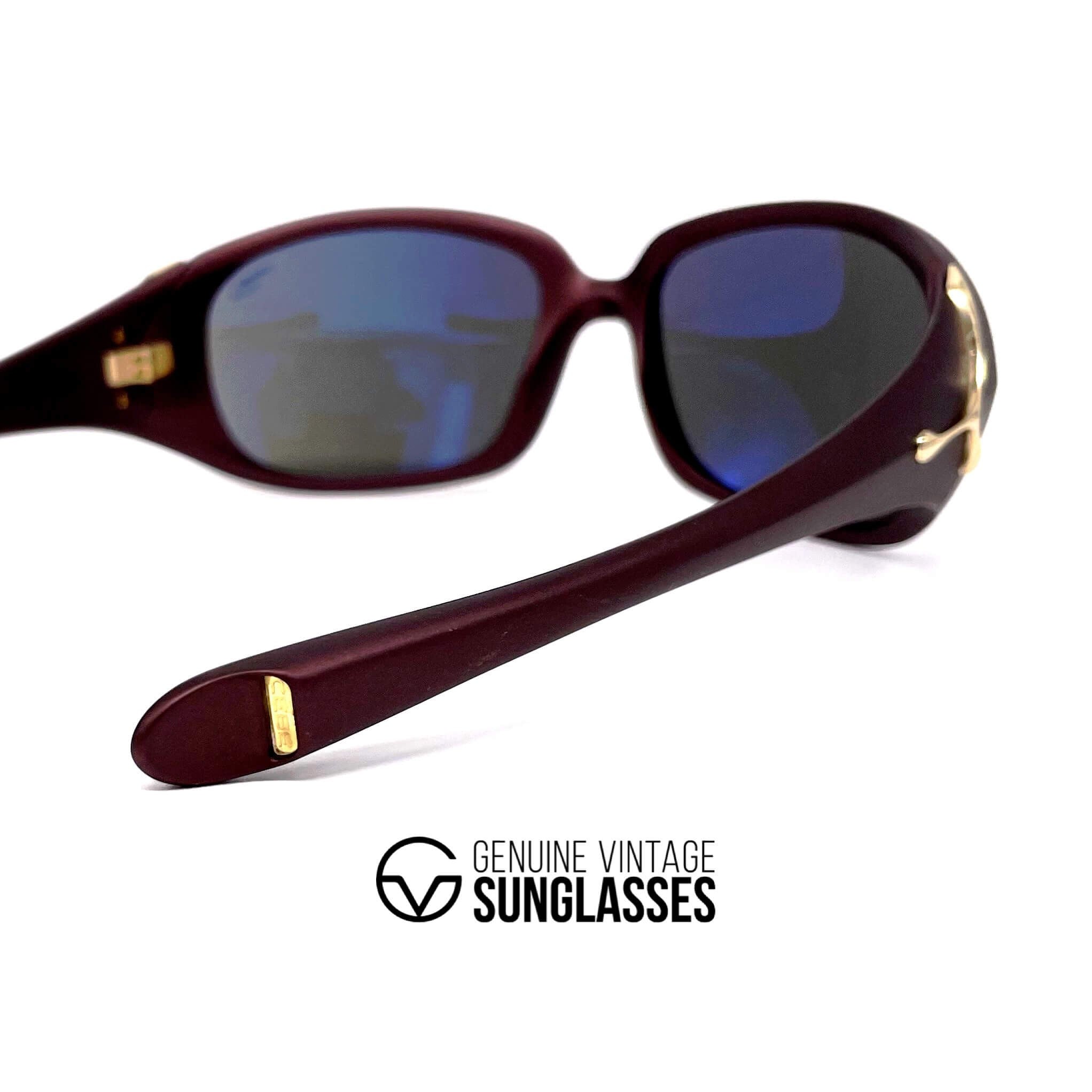 Vintage CEBE Alisee black sports sunglasses
