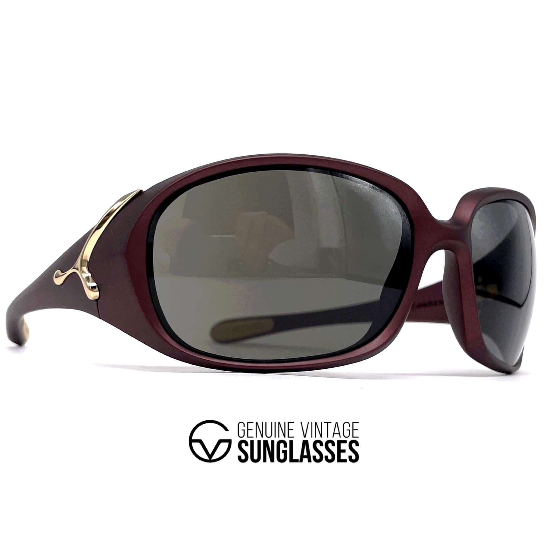 Vintage CEBE Alisee black sports sunglasses