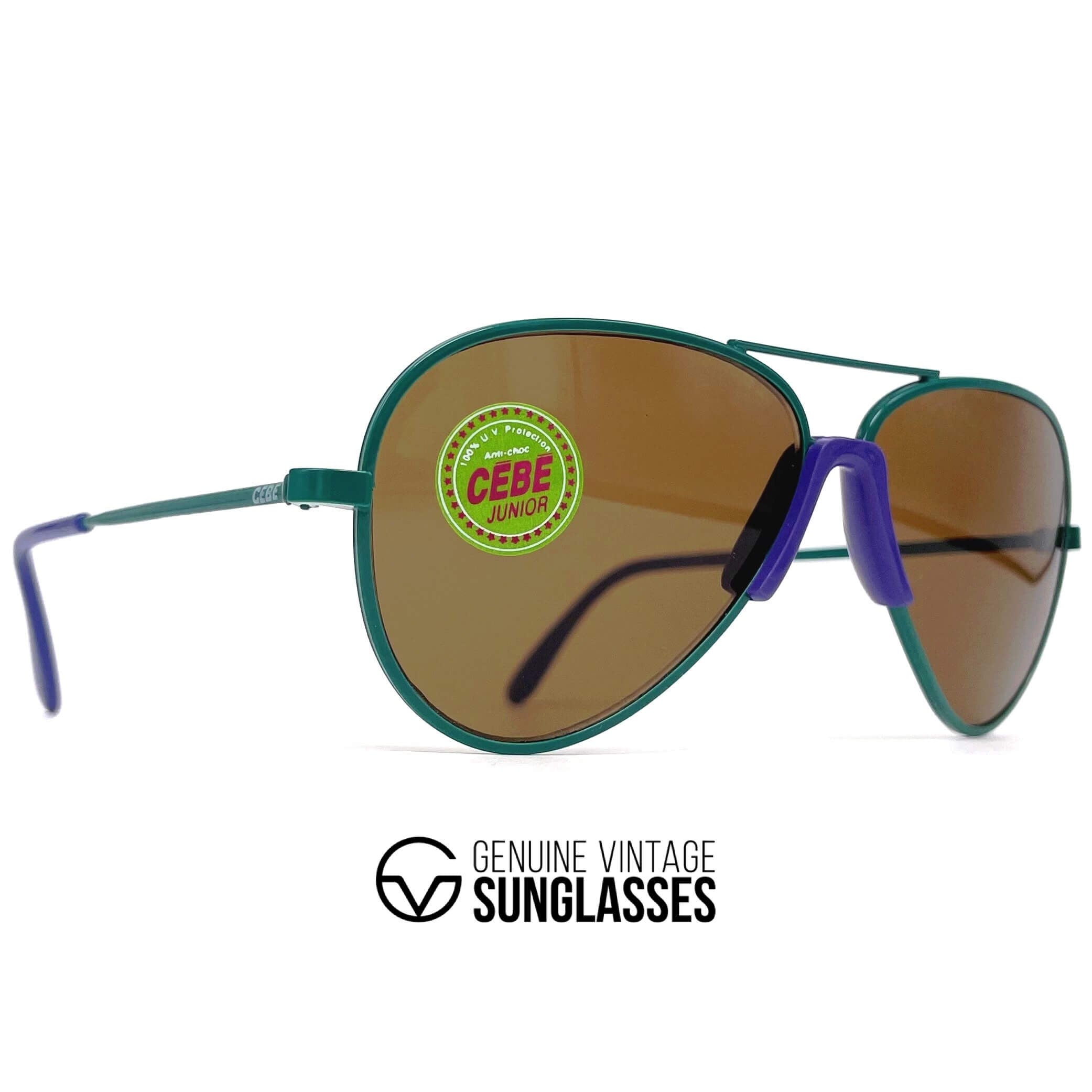 Vintage CEBE Junior aviator sunglasses