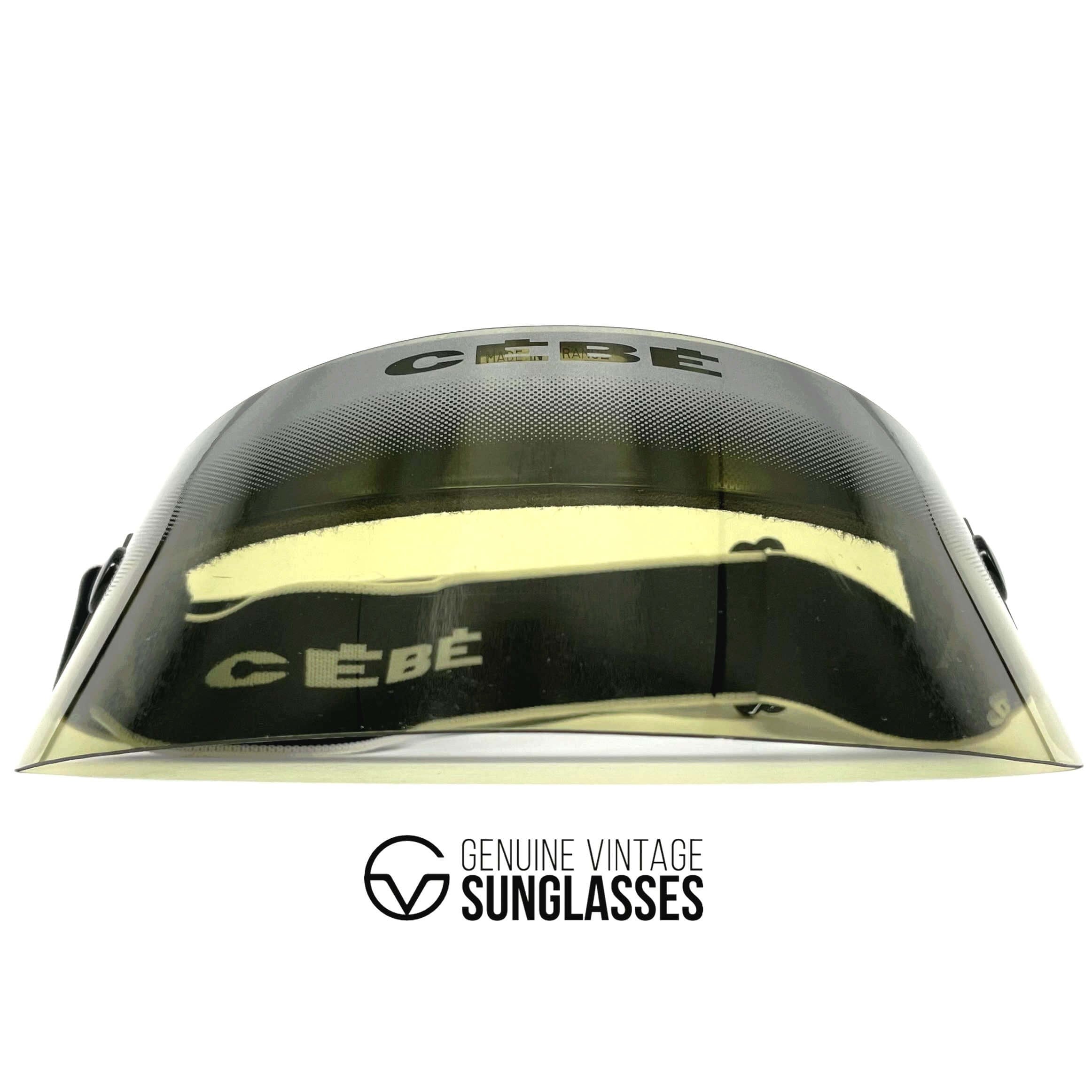 Vintage CEBE green sun visor