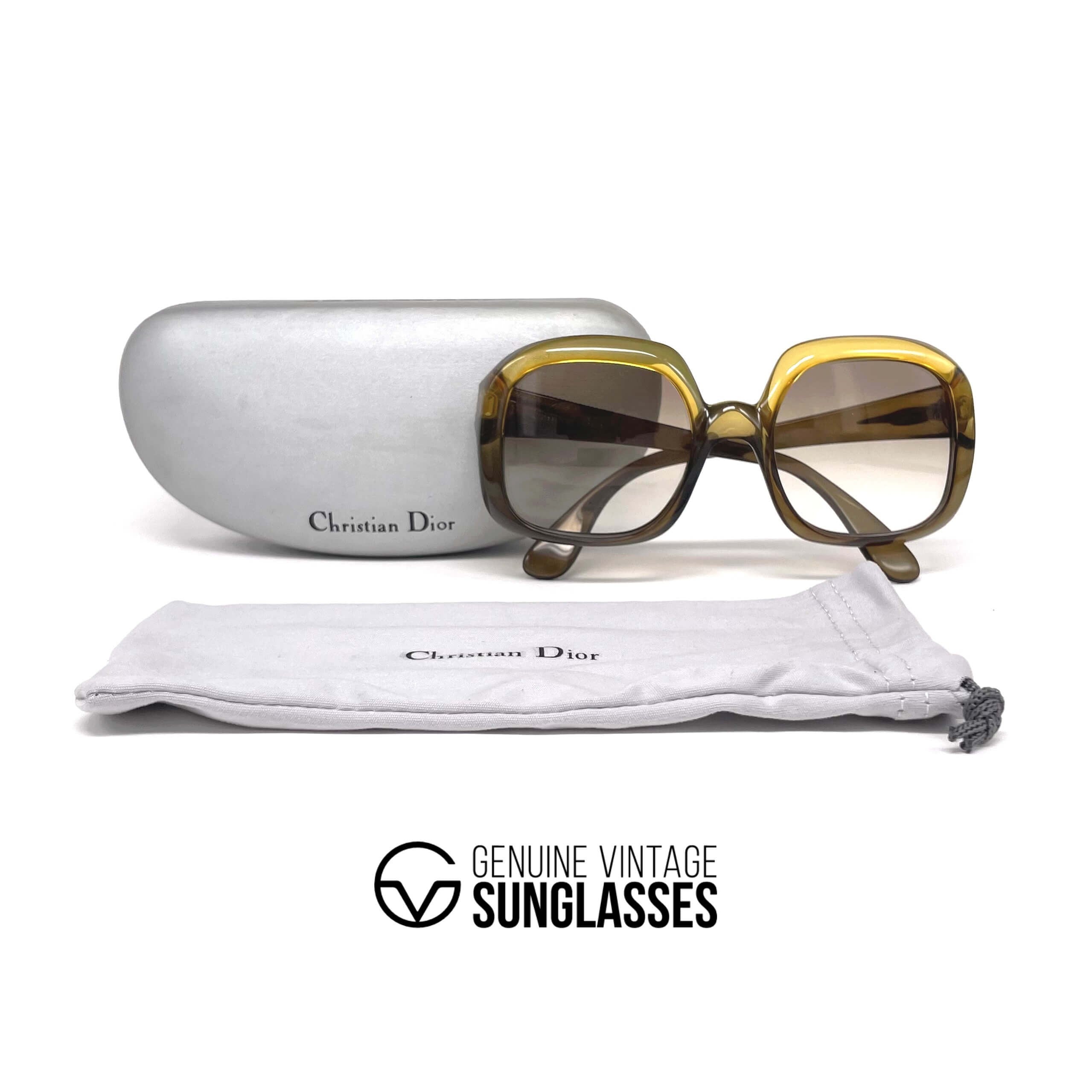 Vintage CHRISTIAN DIOR 1206 XXL sunglasses