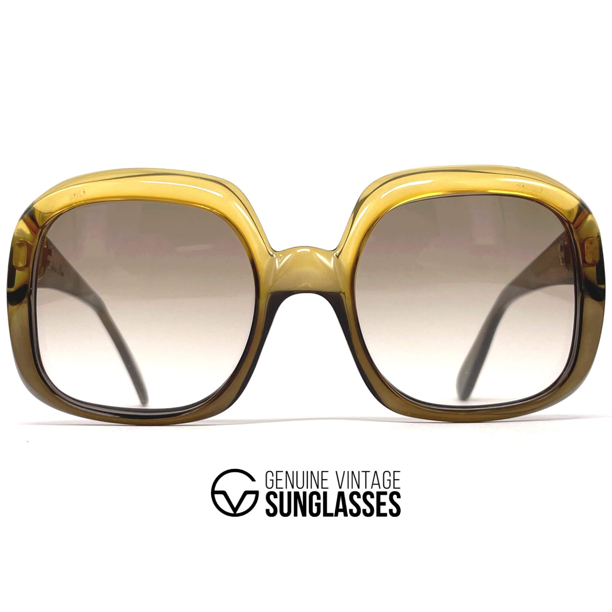 Vintage CHRISTIAN DIOR 1206 XXL sunglasses
