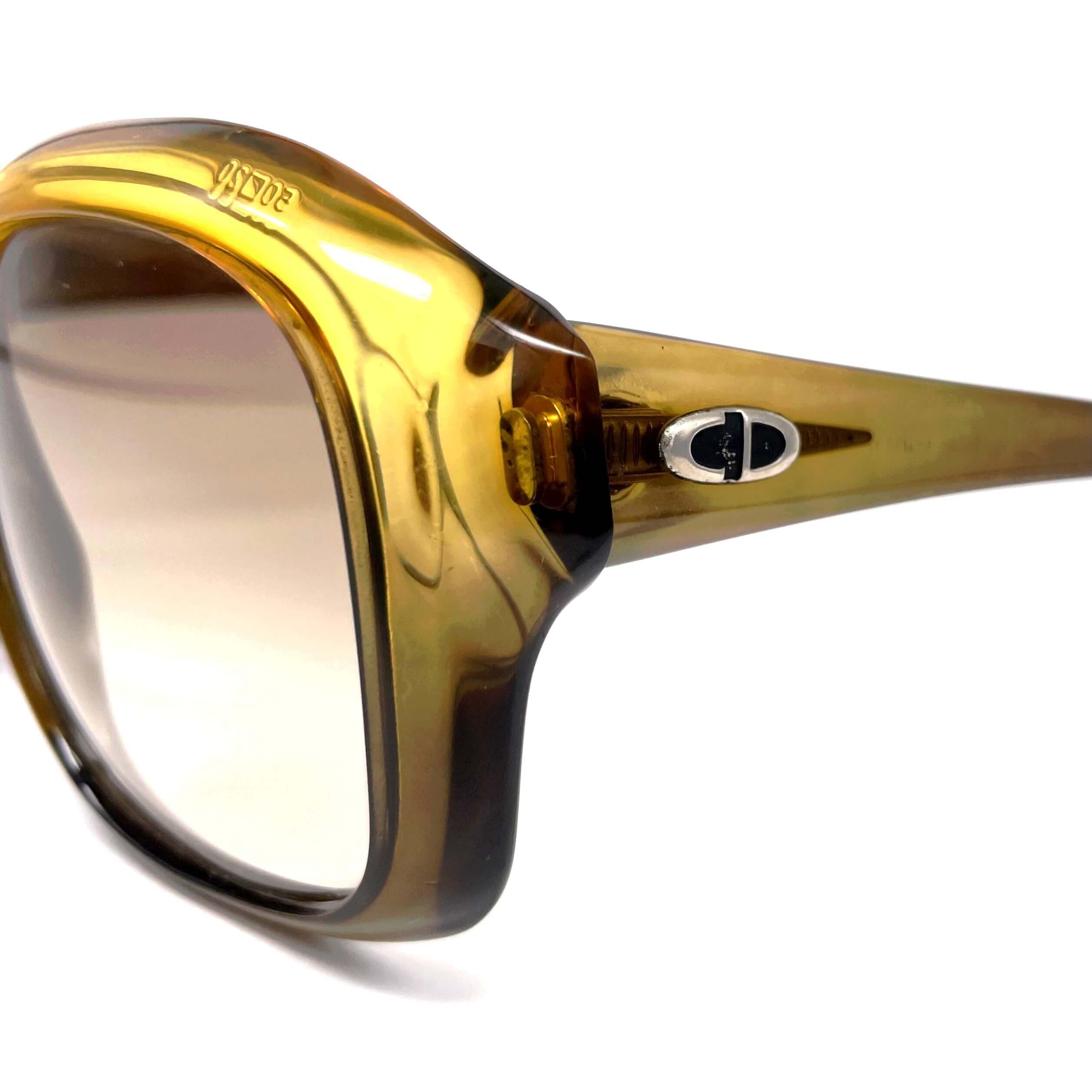 Vintage CHRISTIAN DIOR 1206 XXL sunglasses