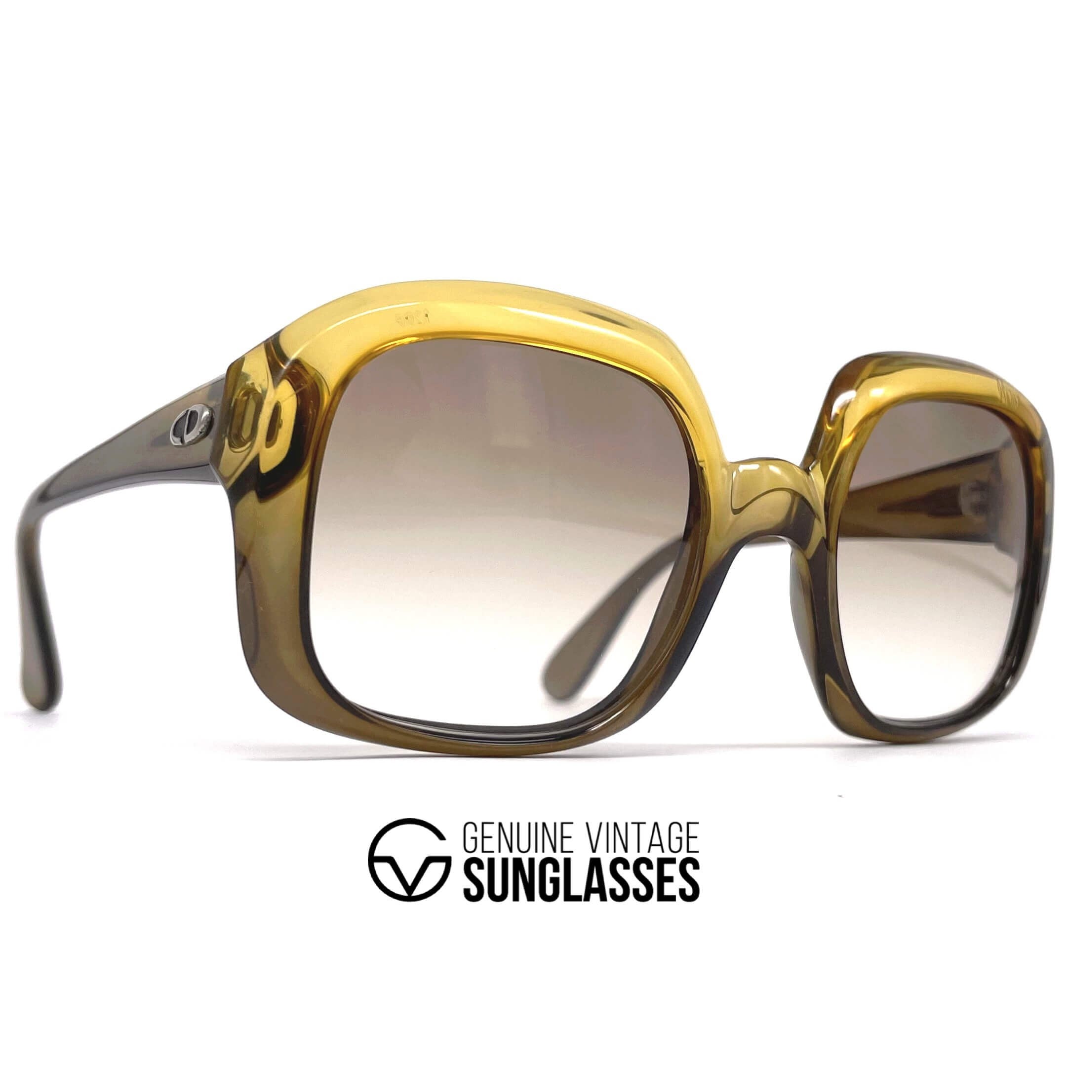Vintage CHRISTIAN DIOR 1206 XXL sunglasses