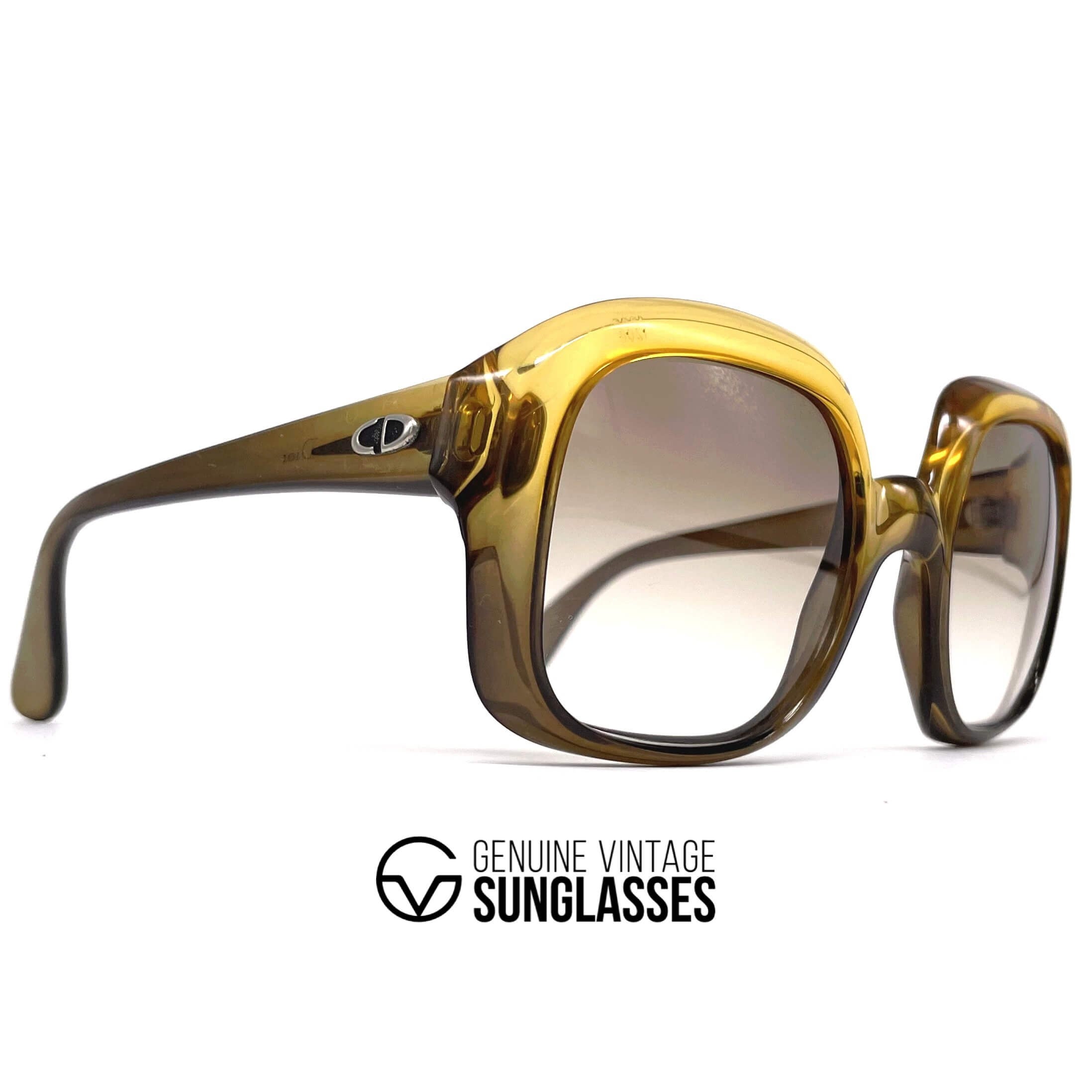 Vintage CHRISTIAN DIOR 1206 XXL sunglasses