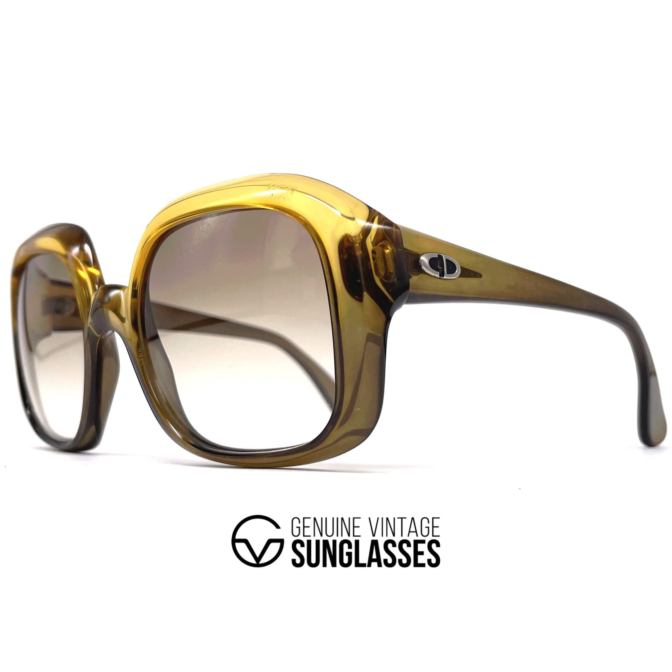 Vintage CHRISTIAN DIOR 1206 XXL sunglasses