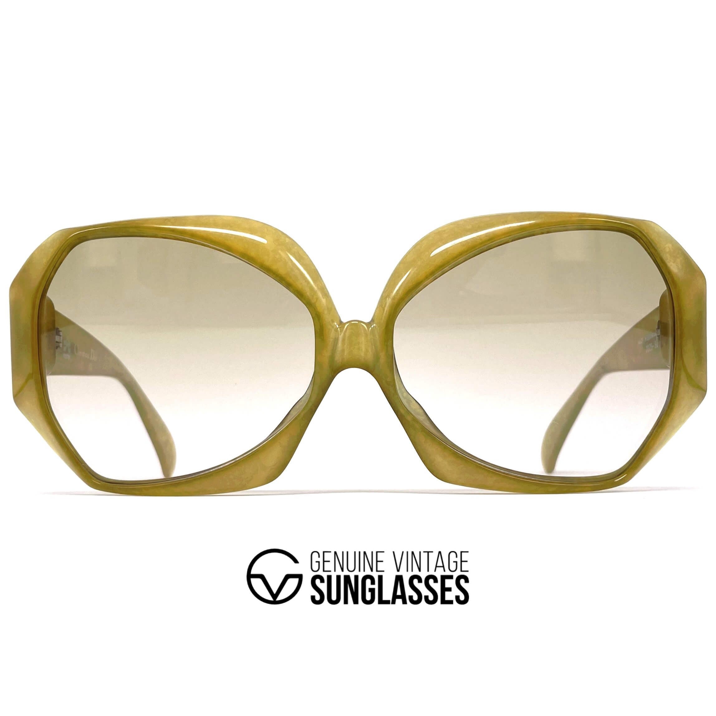 Vintage CHRISTIAN DIOR 2025 XXL sunglasses