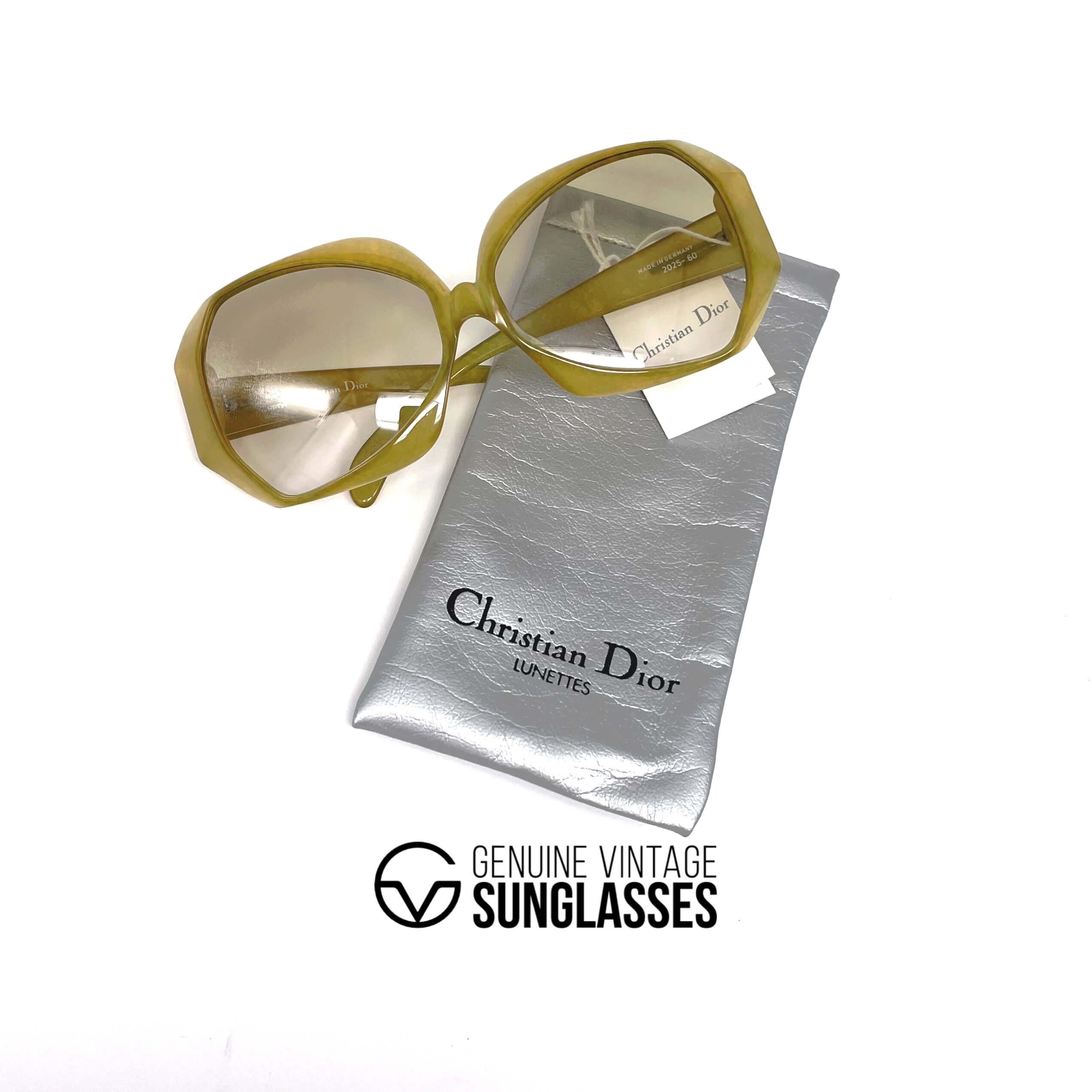 Vintage CHRISTIAN DIOR 2025 XXL sunglasses