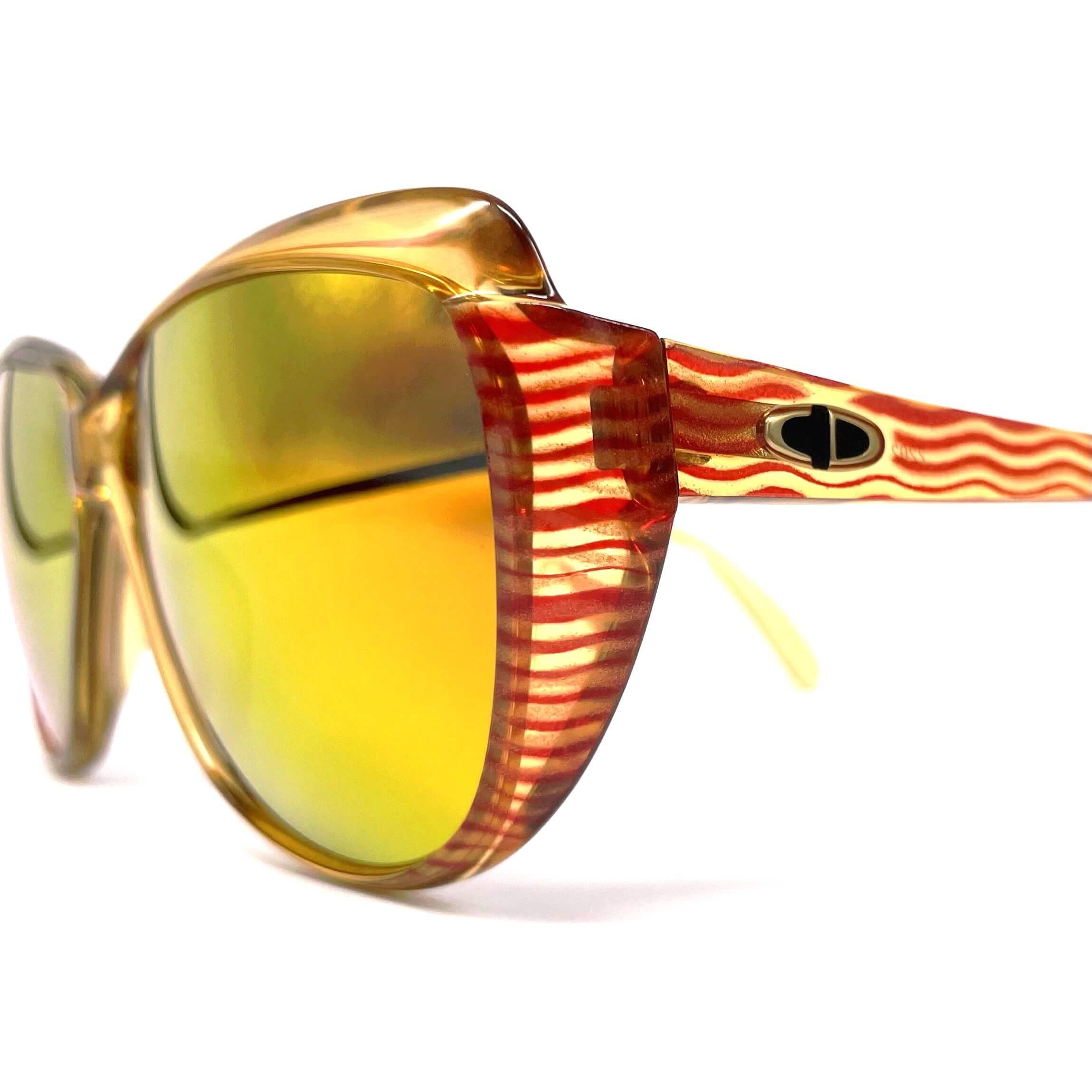 Vintage CHRISTIAN DIOR 2202 mirrored sunglasses