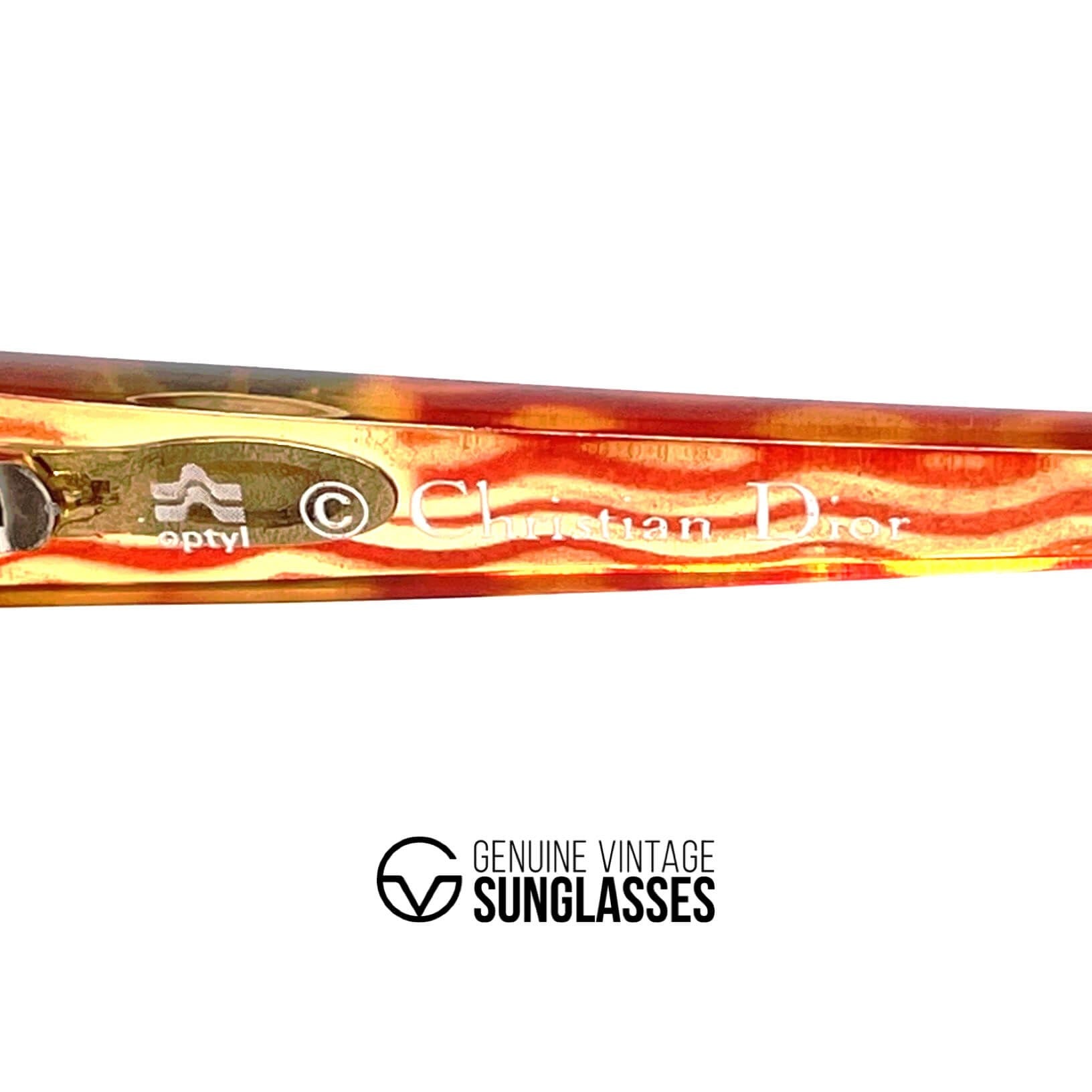 Vintage CHRISTIAN DIOR 2202 mirrored sunglasses
