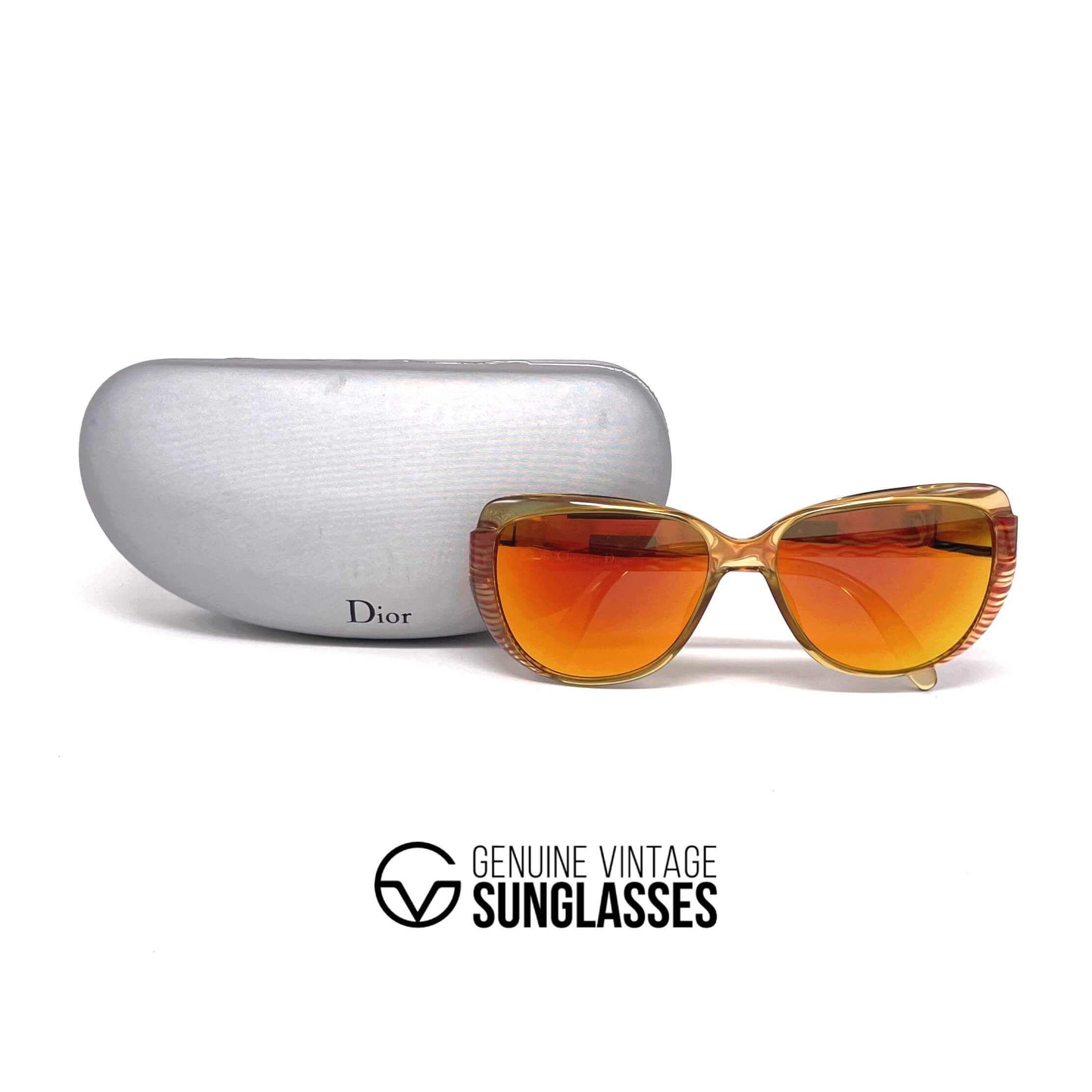 Vintage CHRISTIAN DIOR 2202 mirrored sunglasses