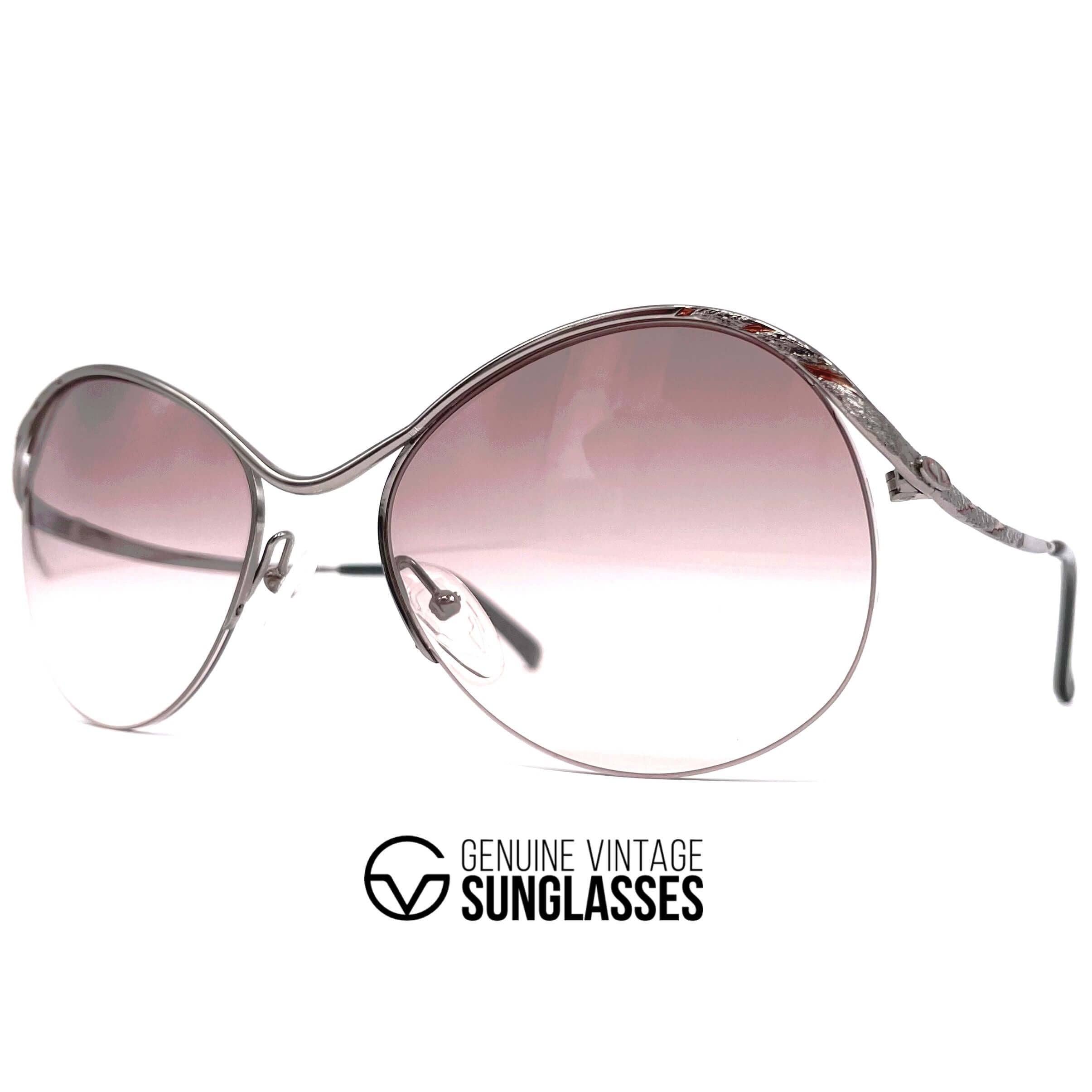 Vintage CHRISTIAN DIOR 2240 rimless sunglasses