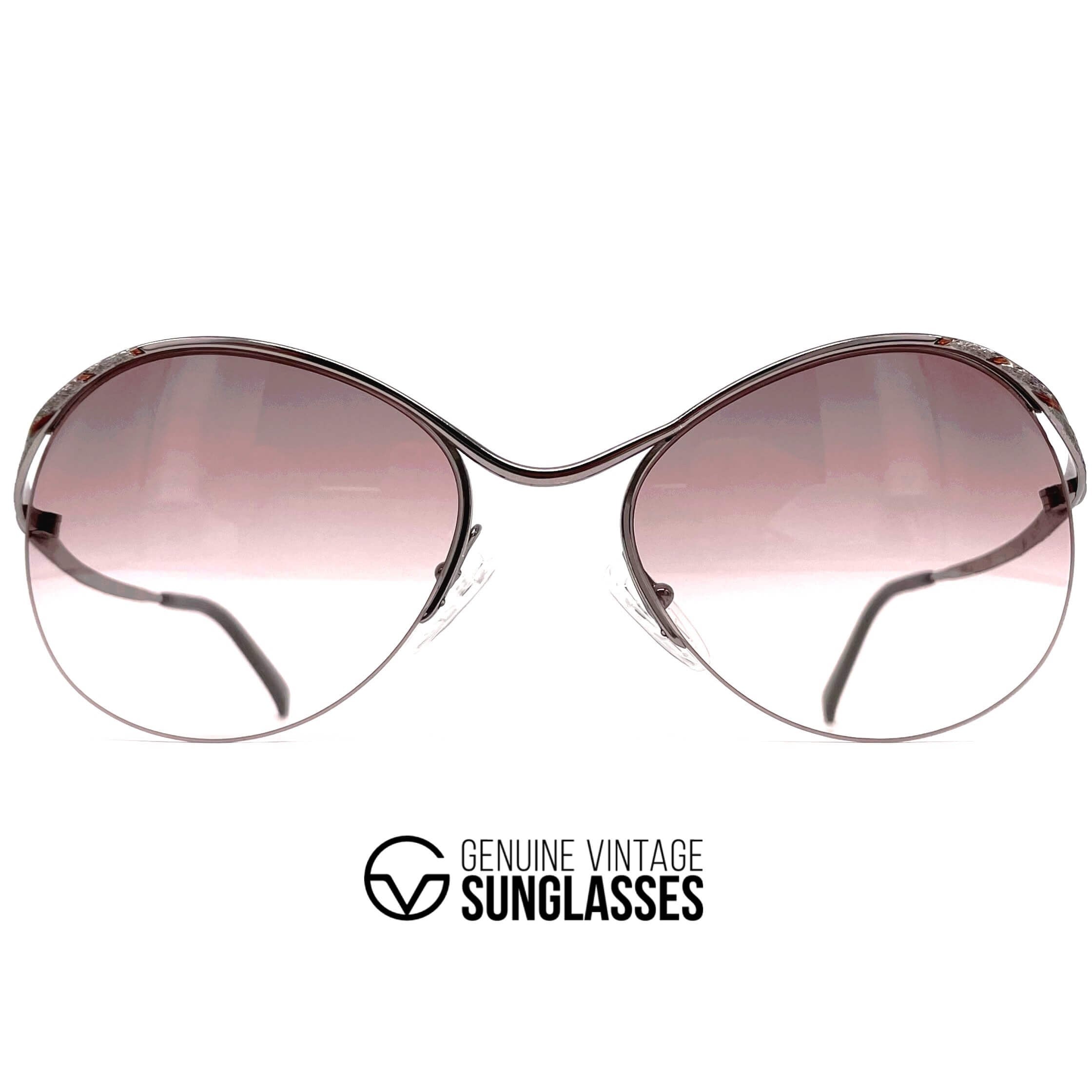 Vintage CHRISTIAN DIOR 2240 rimless sunglasses
