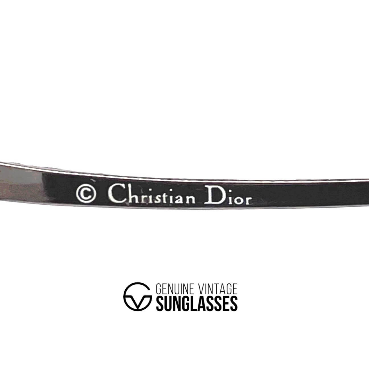 Vintage CHRISTIAN DIOR 2240 rimless sunglasses