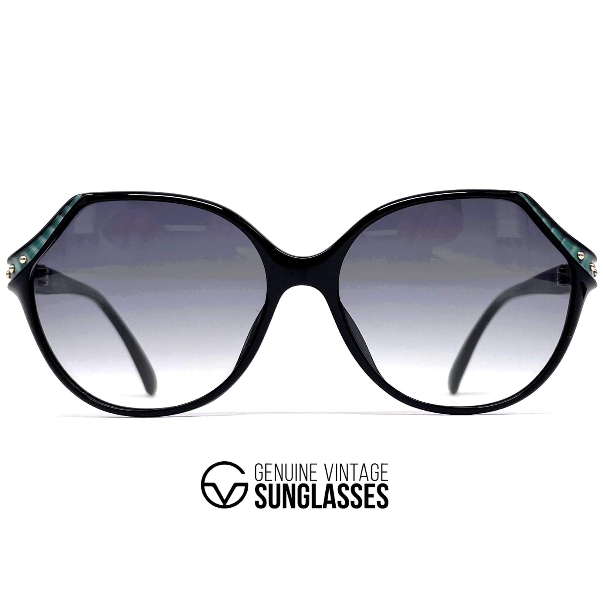 Vintage CHRISTIAN DIOR 2297 black sunglasses