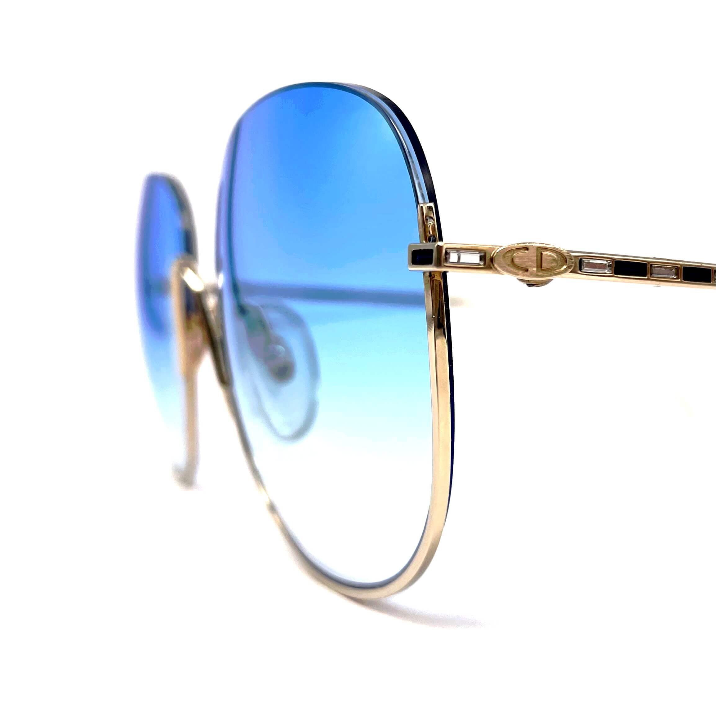 Vintage CHRISTIAN DIOR 2326 rimless sunglasses