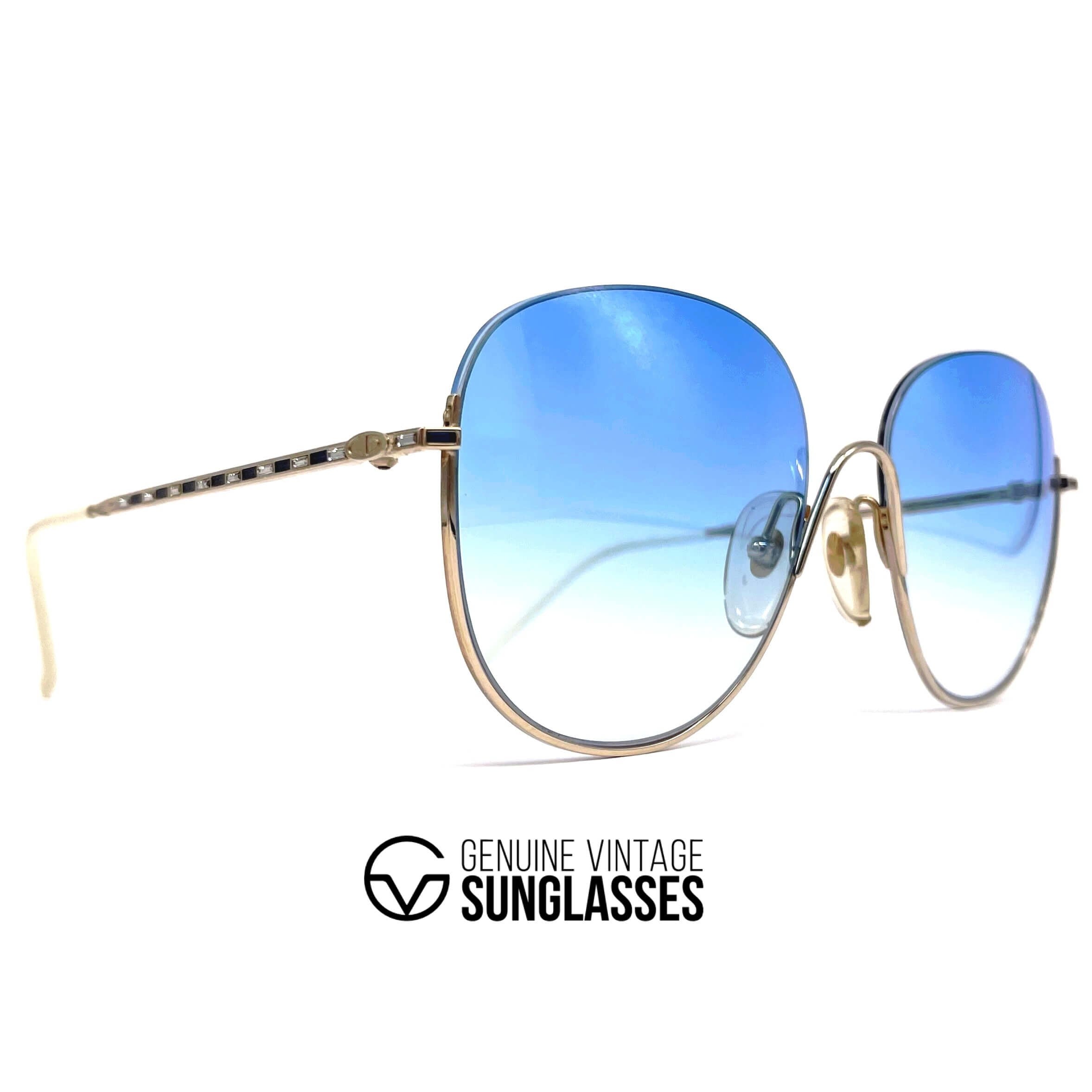 Vintage CHRISTIAN DIOR 2326 rimless sunglasses