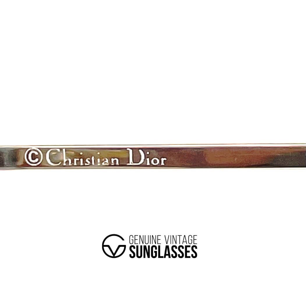 Vintage CHRISTIAN DIOR 2326 rimless sunglasses