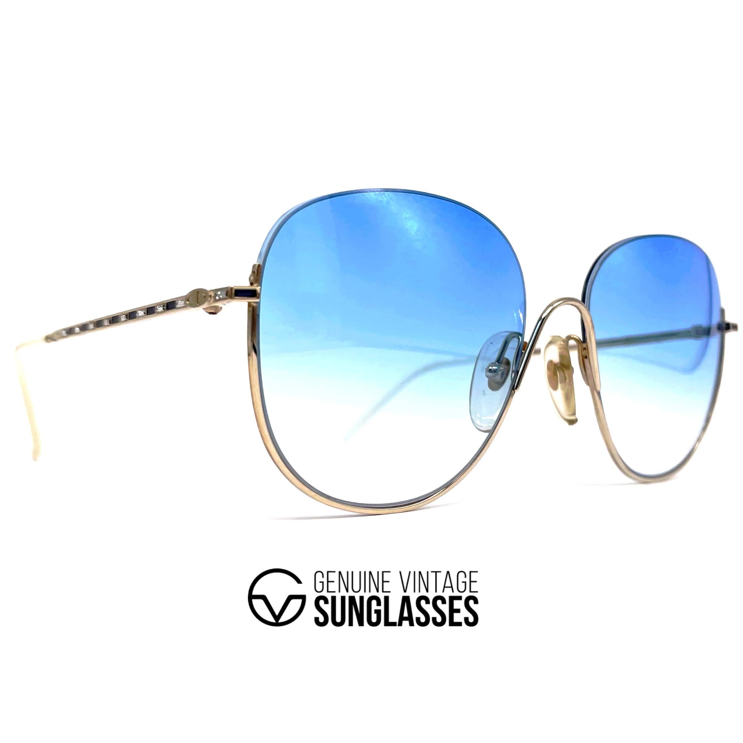 Vintage CHRISTIAN DIOR 2326 rimless sunglasses
