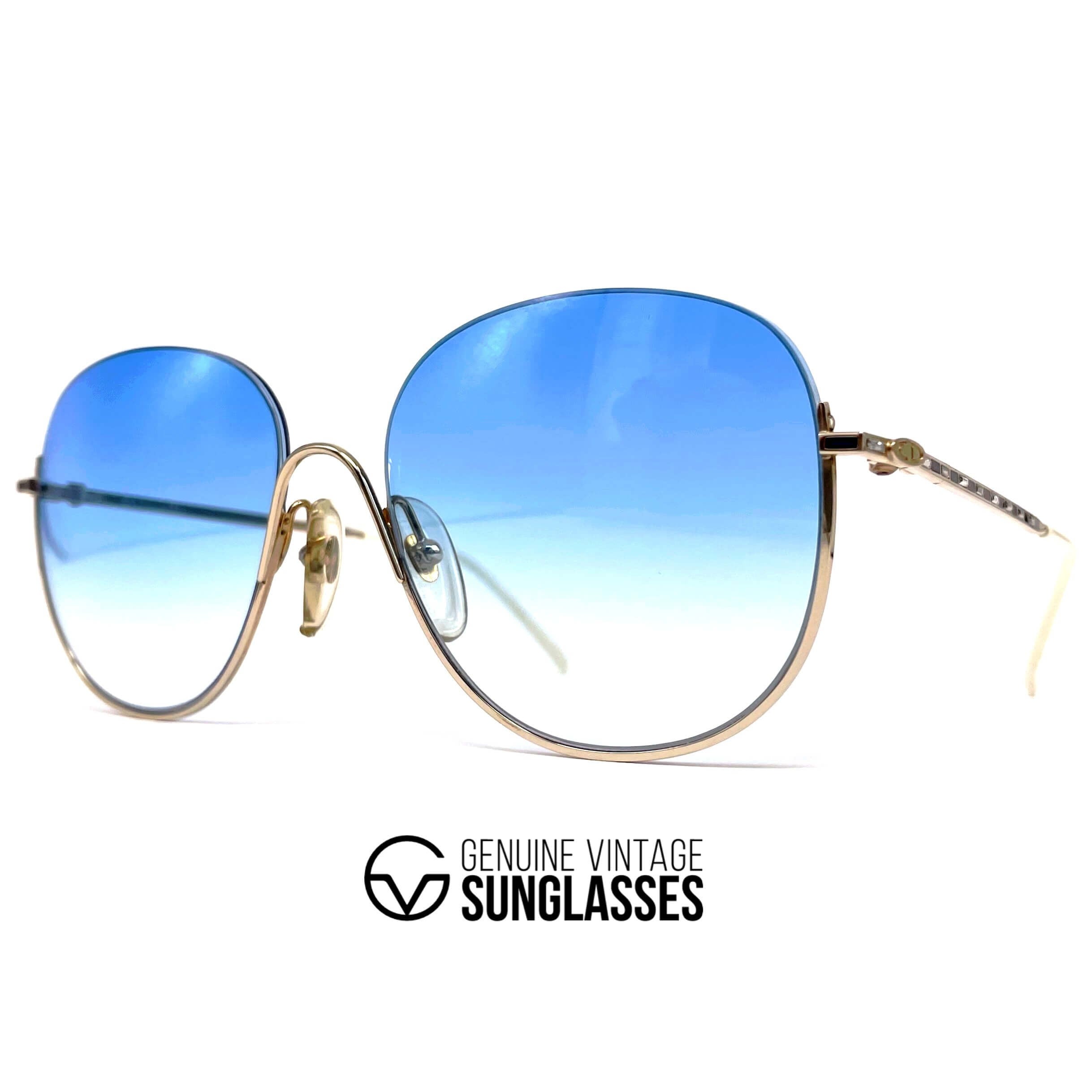 Vintage CHRISTIAN DIOR 2326 rimless sunglasses