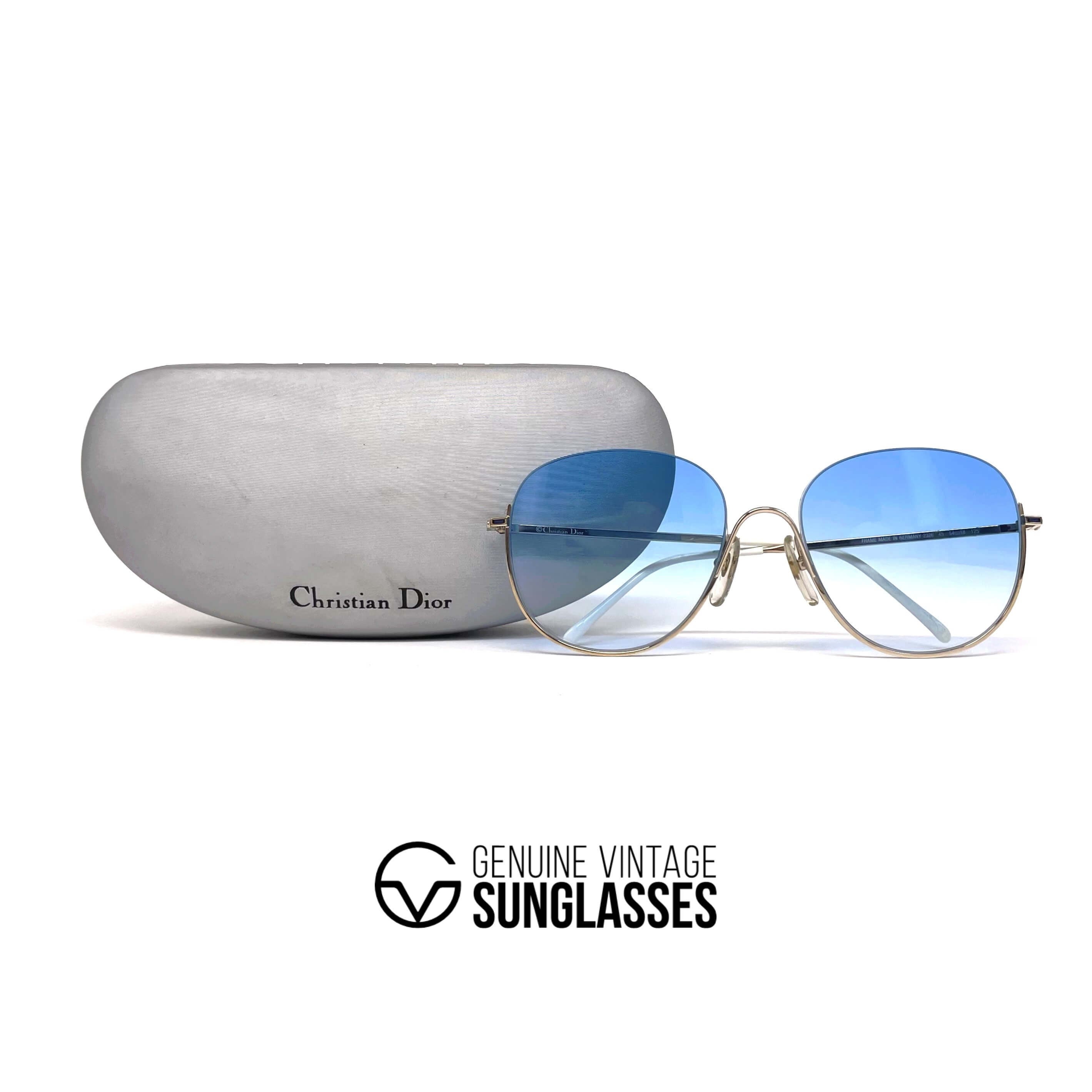 Vintage CHRISTIAN DIOR 2326 rimless sunglasses