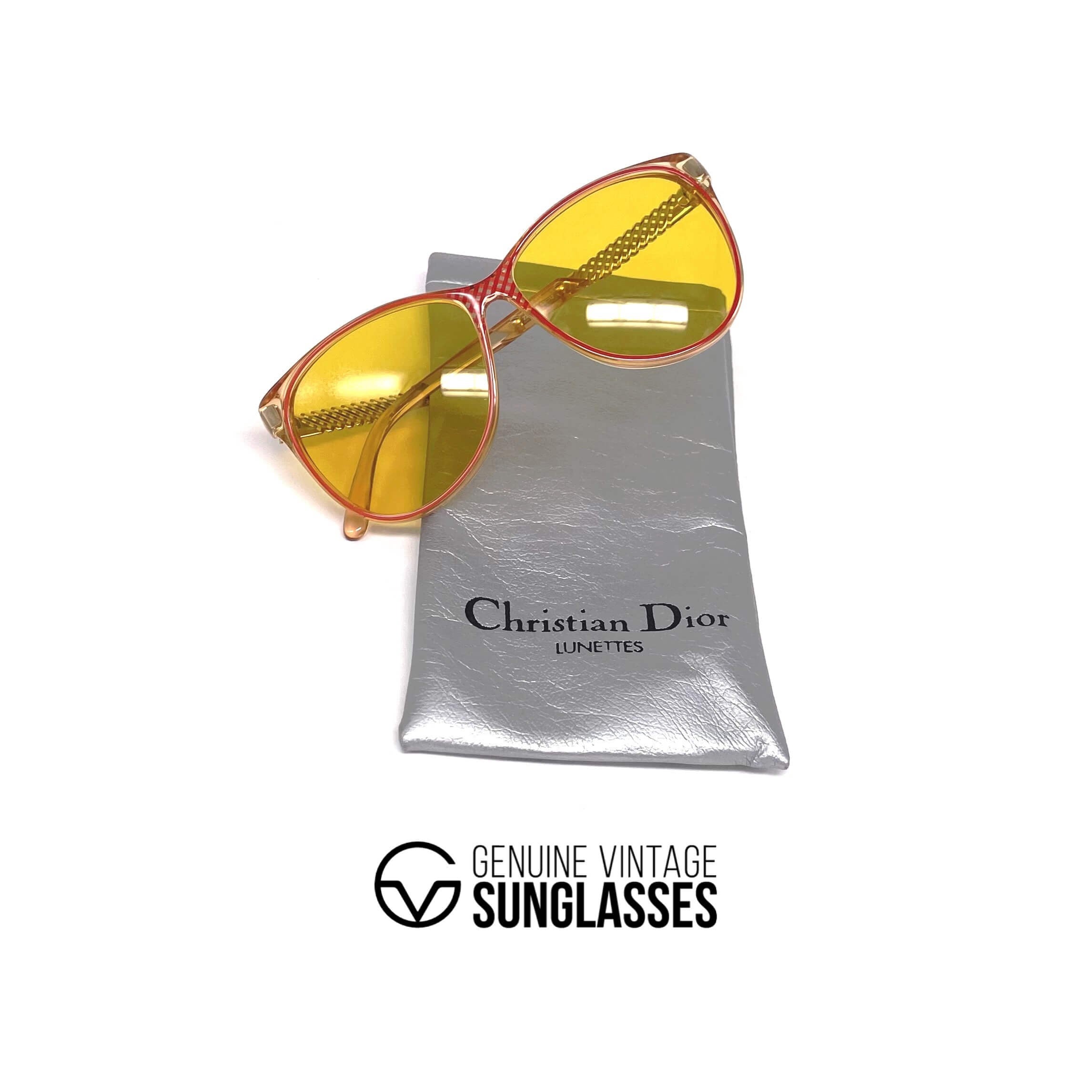 Vintage CHRISTIAN DIOR 2334 kalichrome sunglasses